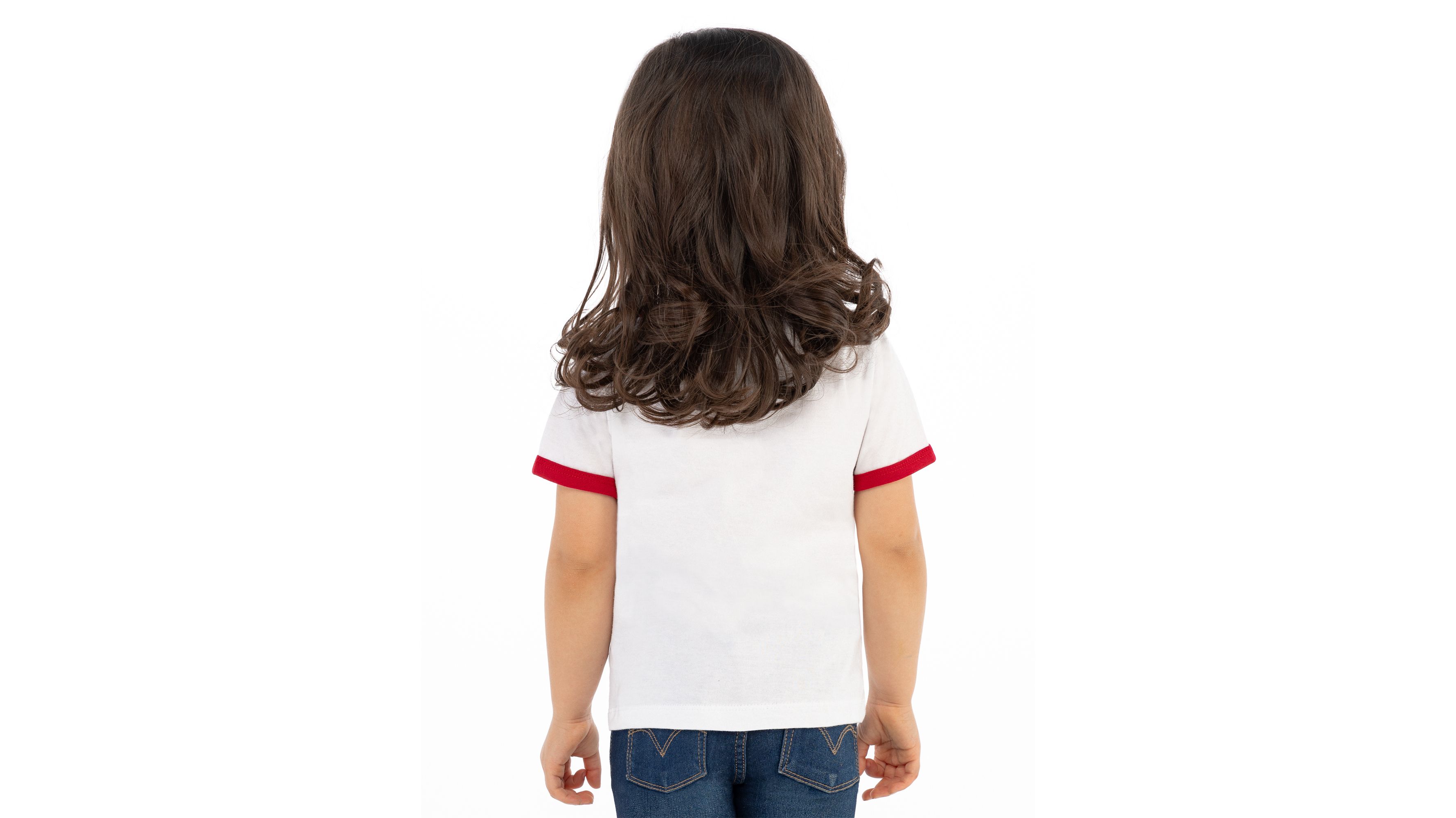 Toddler Girls 2t-4t Retro Ringer Tee Shirt - White | Levi's® US