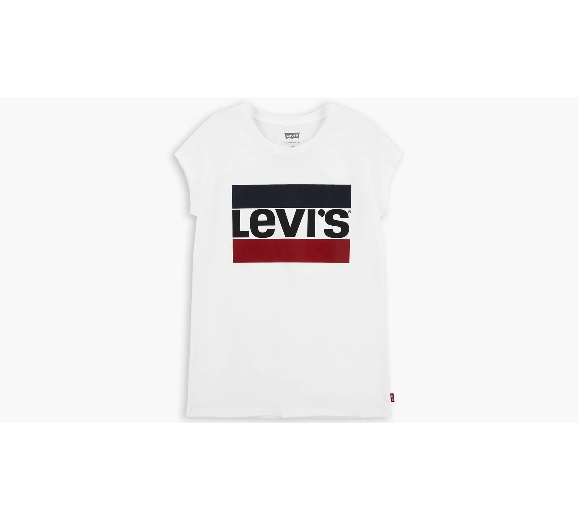 Big Girls Sportswear Logo Tee Shirt - White | Levi's® US