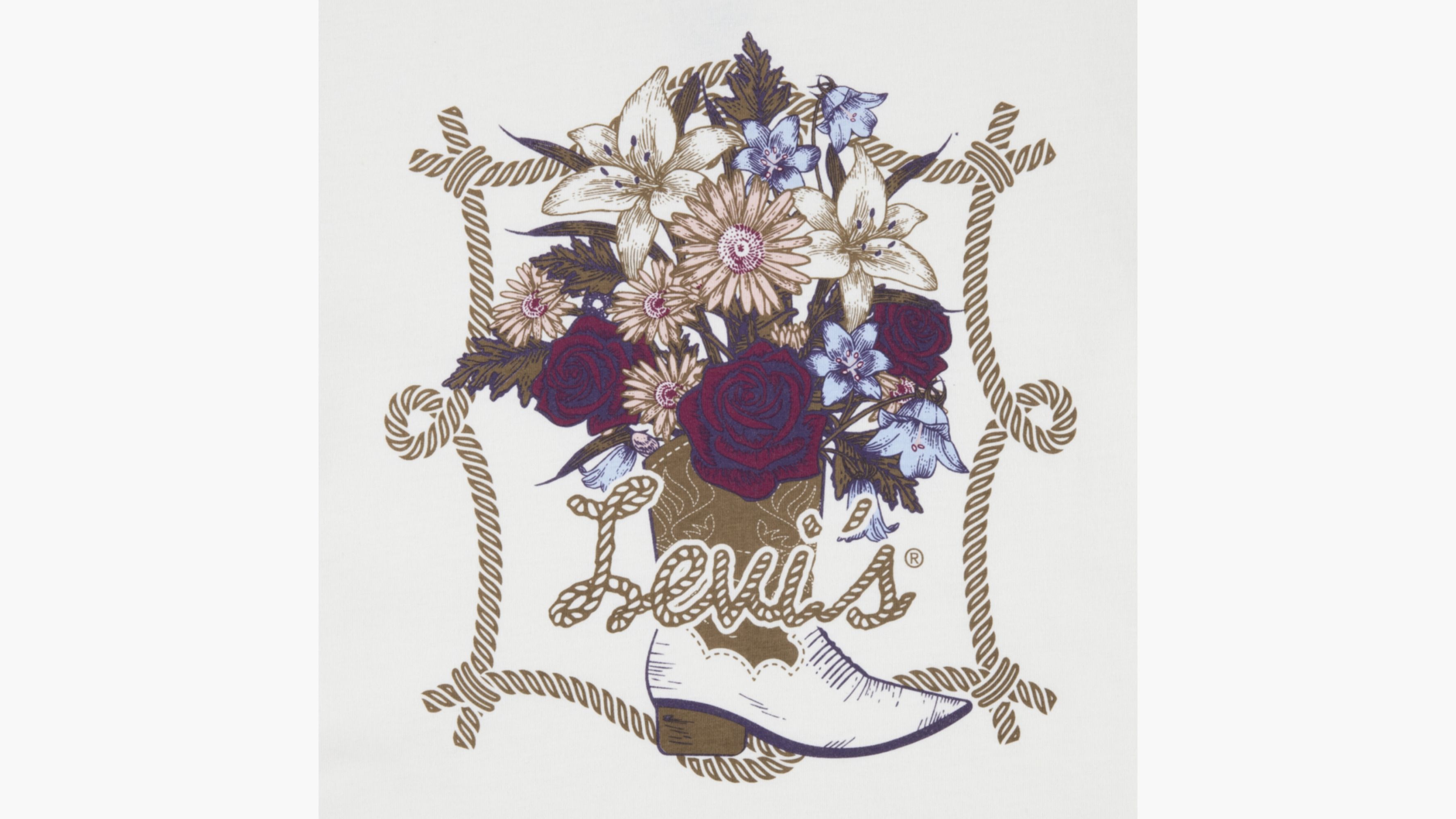 Cowgirl Oversized Tee Big Girls 7-16 3