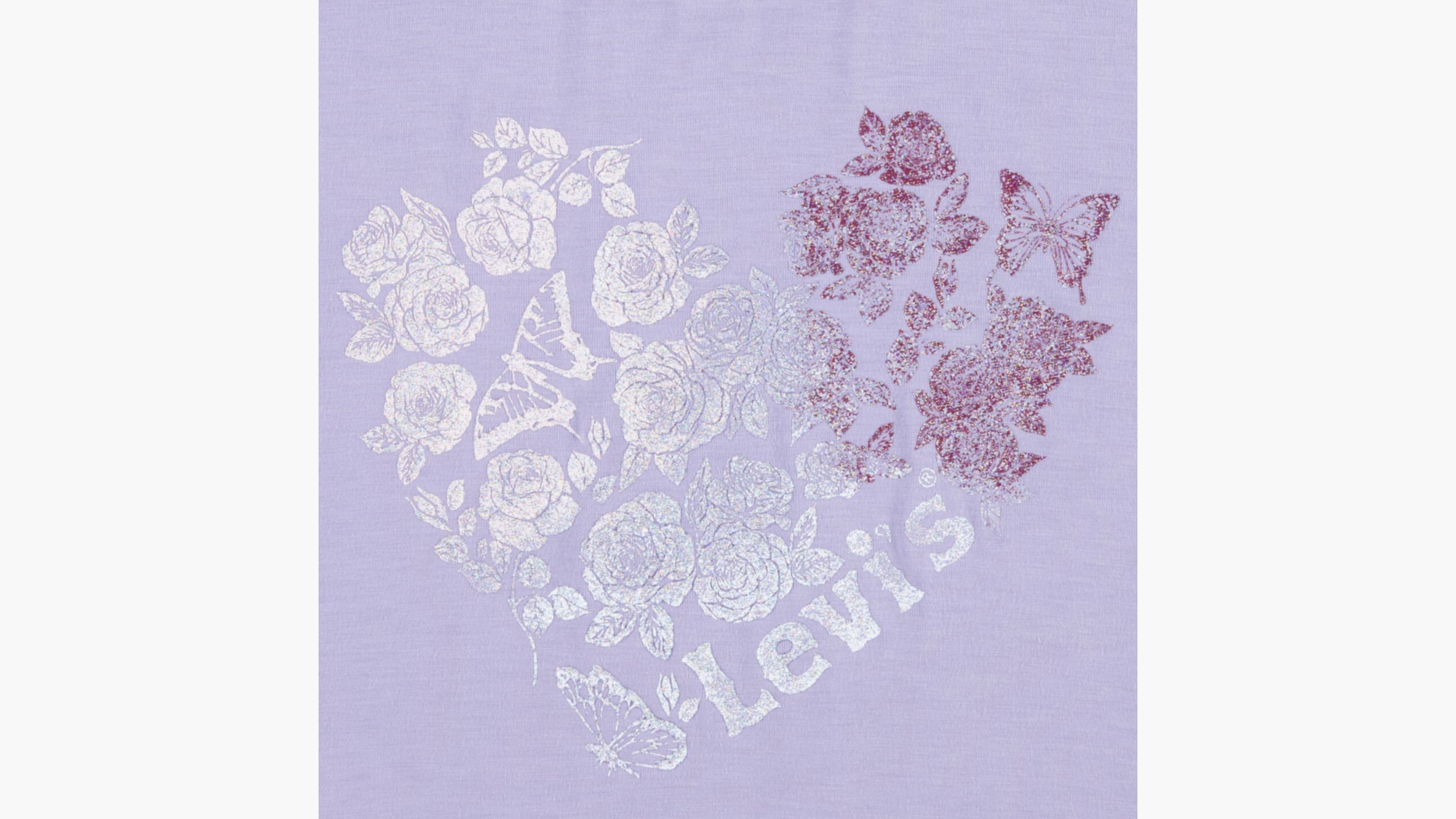 Heart Tee Big Girls 7-16 3