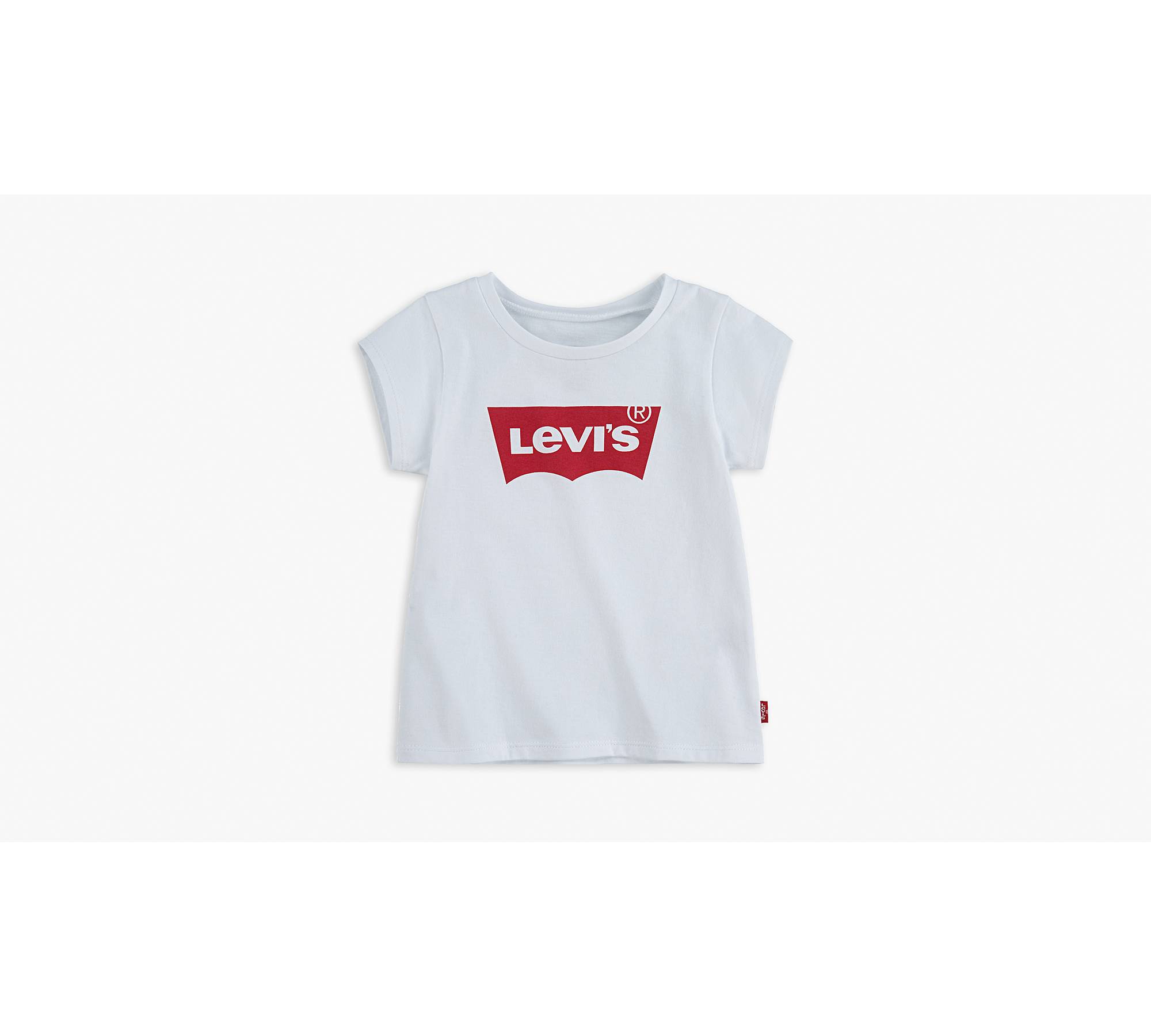 Mathis vakuum Beskrivende Levi's® Logo T-shirt Baby Girls 12-24m - White | Levi's® US