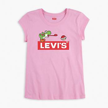 Levi's® x Super Mario Big Girls 7-16 Yoshi Tee Shirt 2