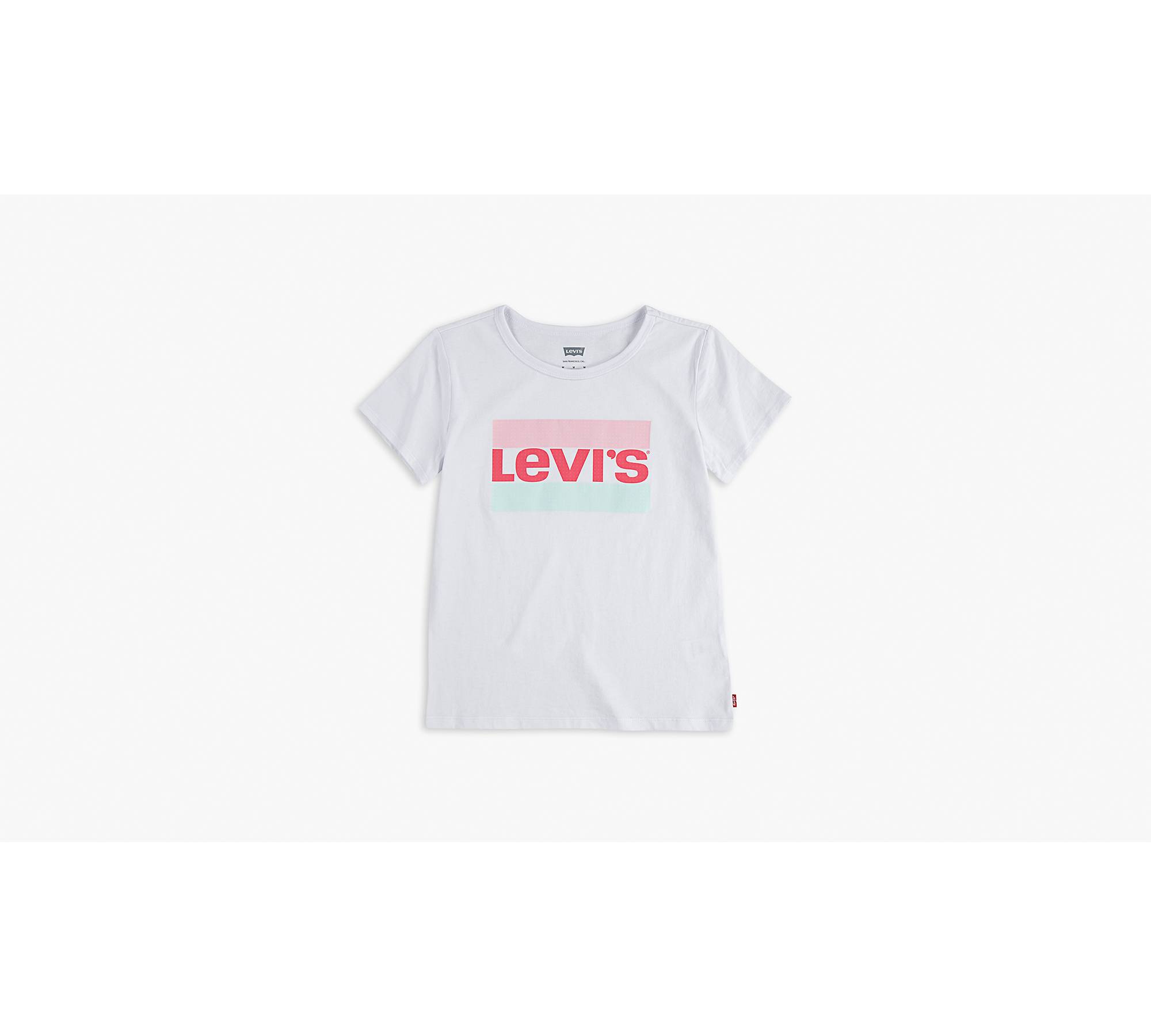 Big Girls S-xl Graphic Tee Shirt - White | Levi's® US