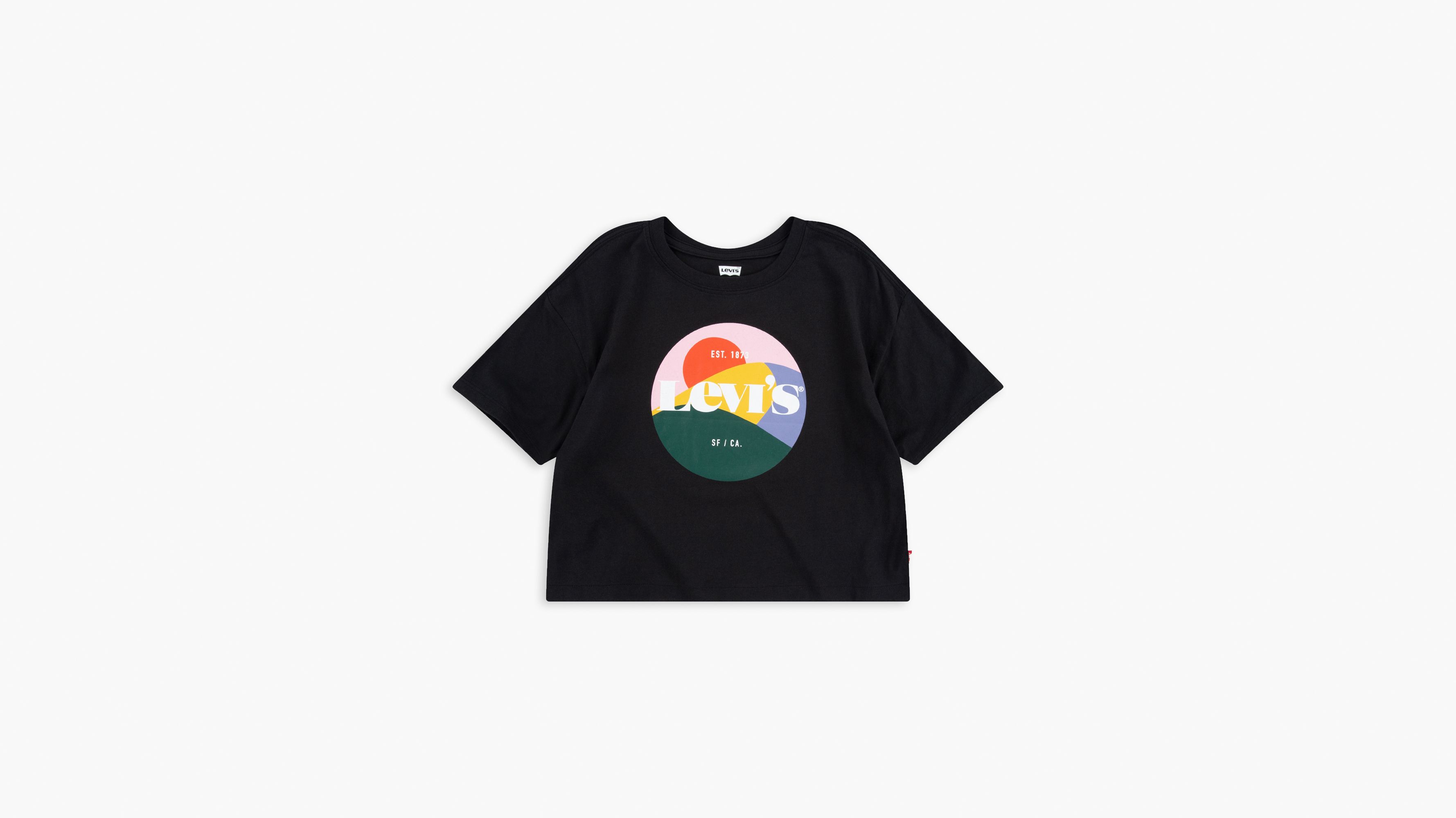 Big Girls S-XL High Rise Tee Shirt 1