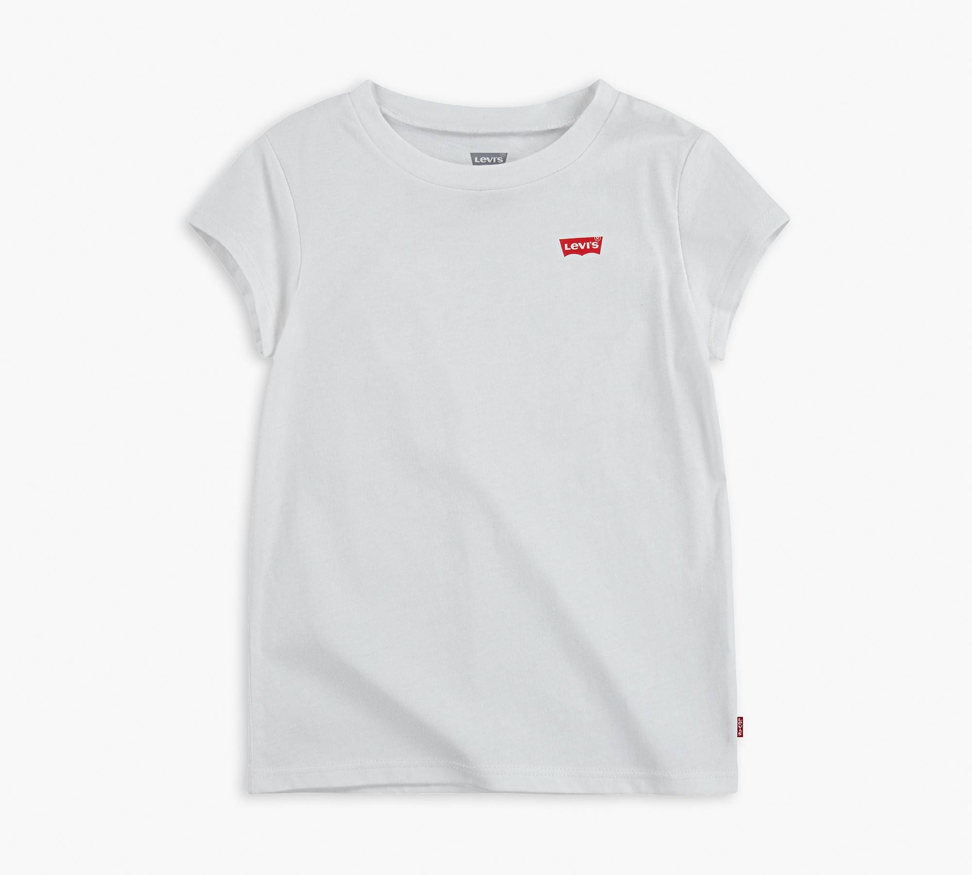 Little Girls 4-6x Graphic Tee Shirt - White | Levi's® US