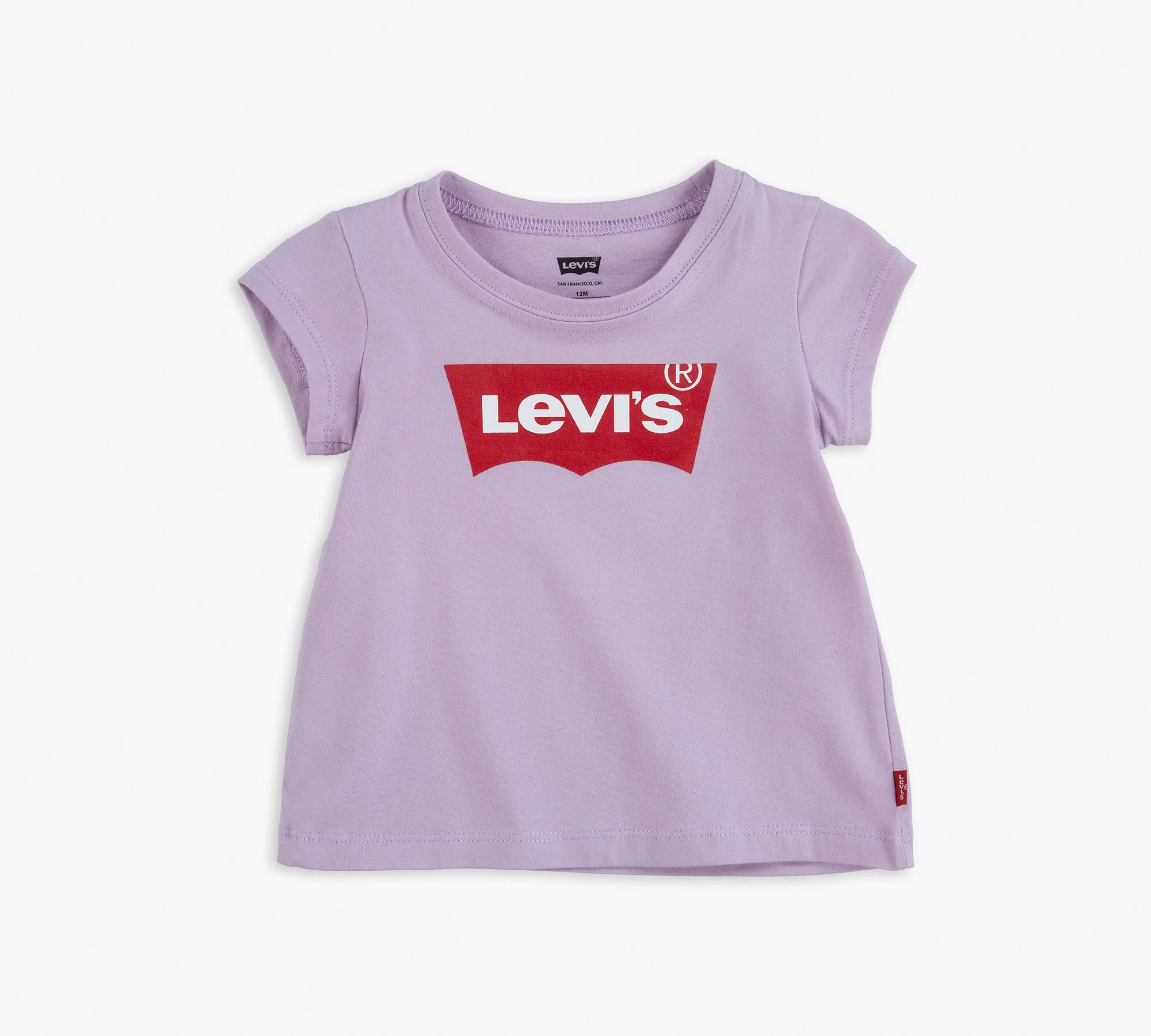 Levi’s® Logo T-shirt Baby Girls 12-24m - Pink | Levi's® US