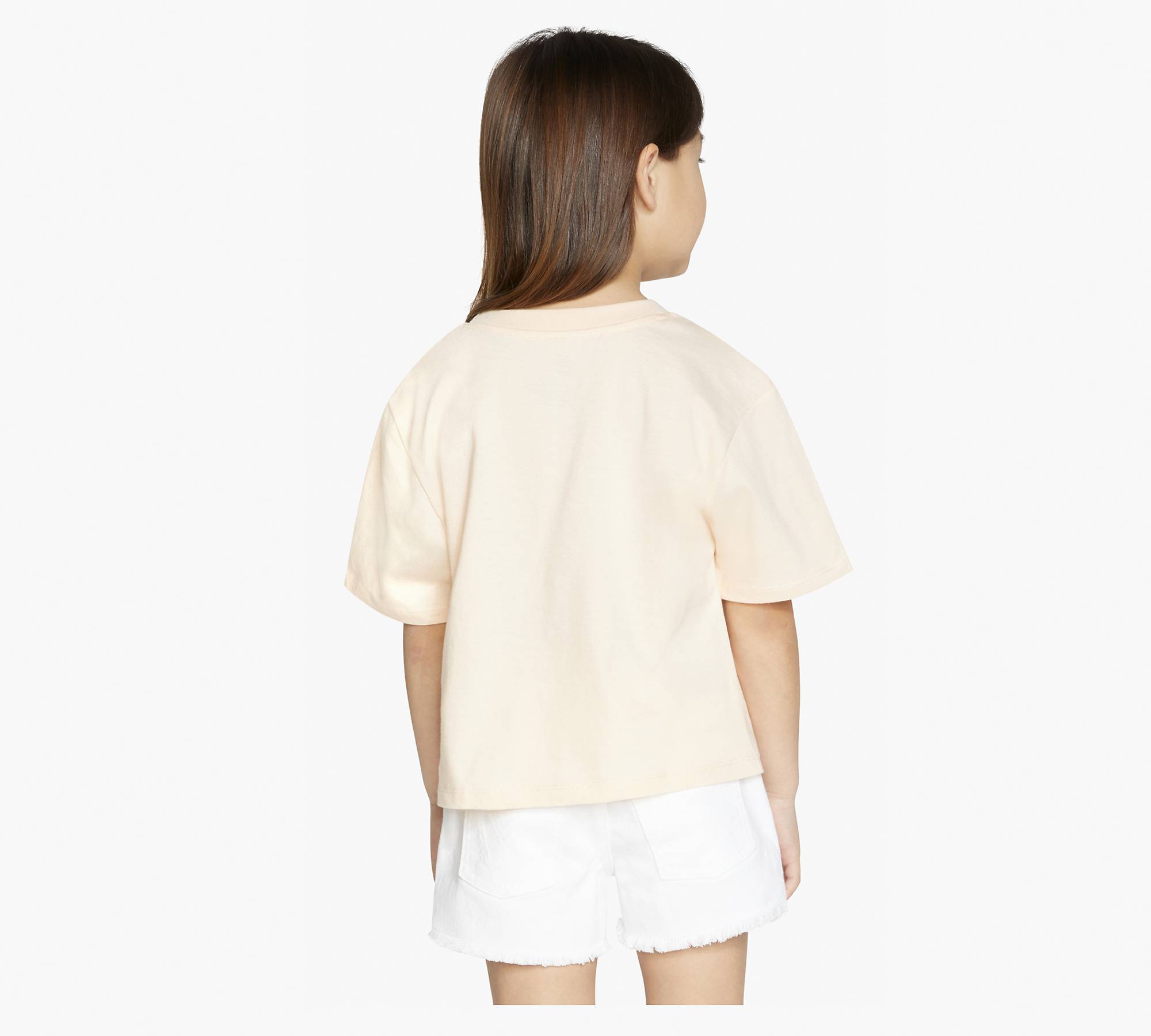 Meet And Greet Graphic T-shirt Little Girls 4-6x - Orange | Levi's® US