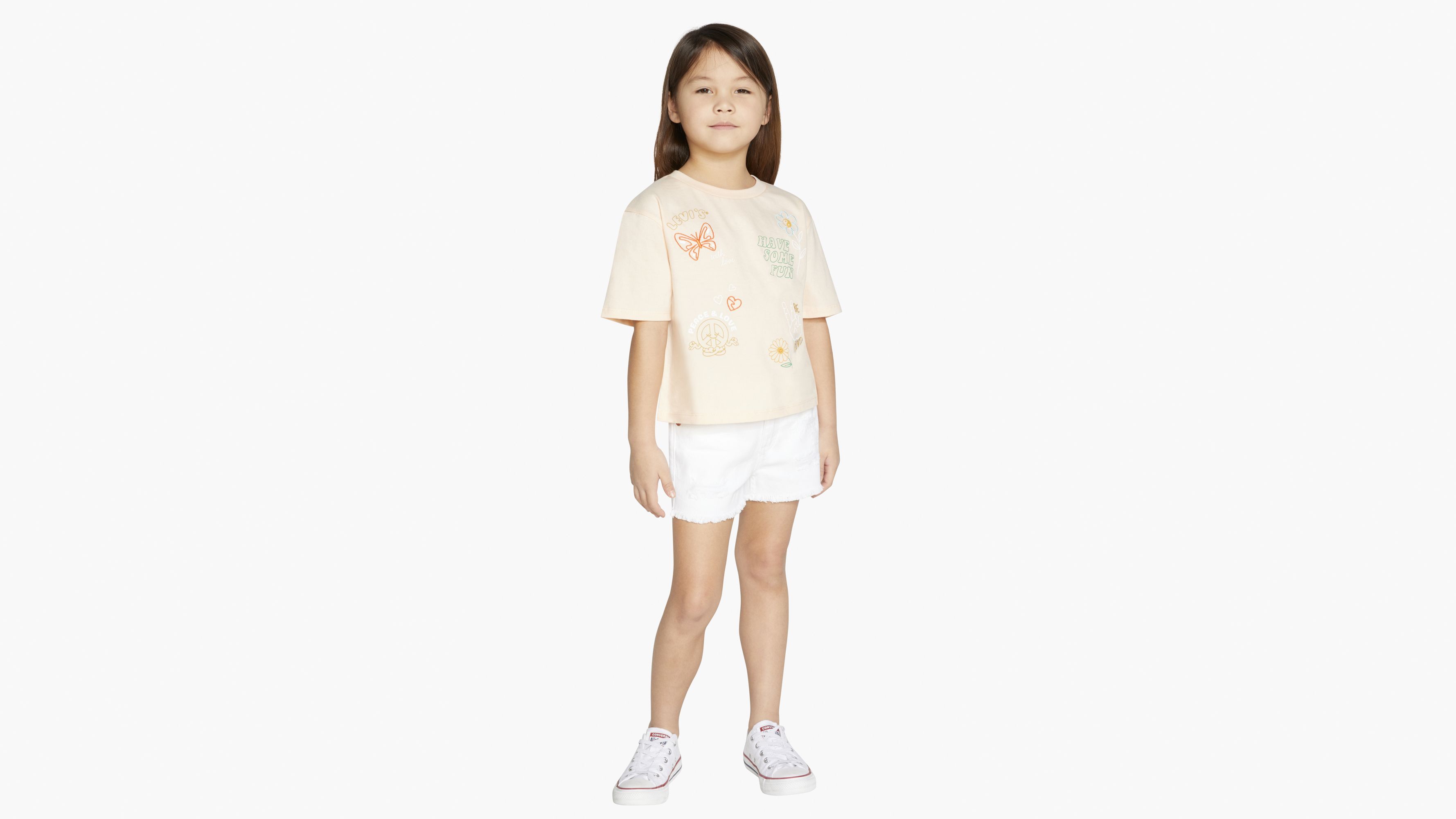 Lot De 2 T-shirts Fille - Tailles 6 Et 6/6X - Ariel (Disney) Et My Little Pony - Occasion Très Bon état