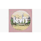 Levi's® Mountain Logo Short Sleeve Tee Little Girls 4-6x 3