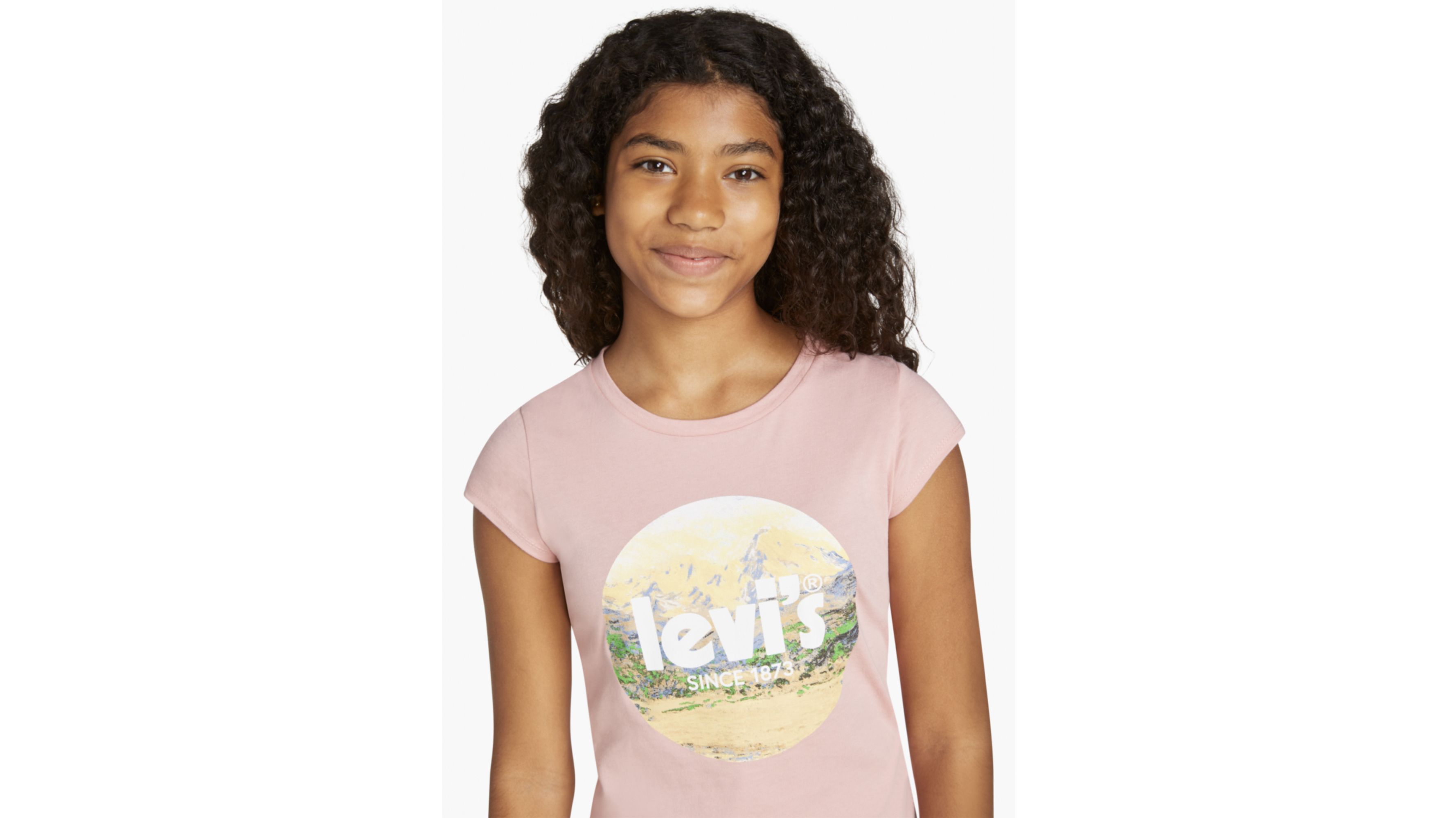 Tee shirt levi's discount fille