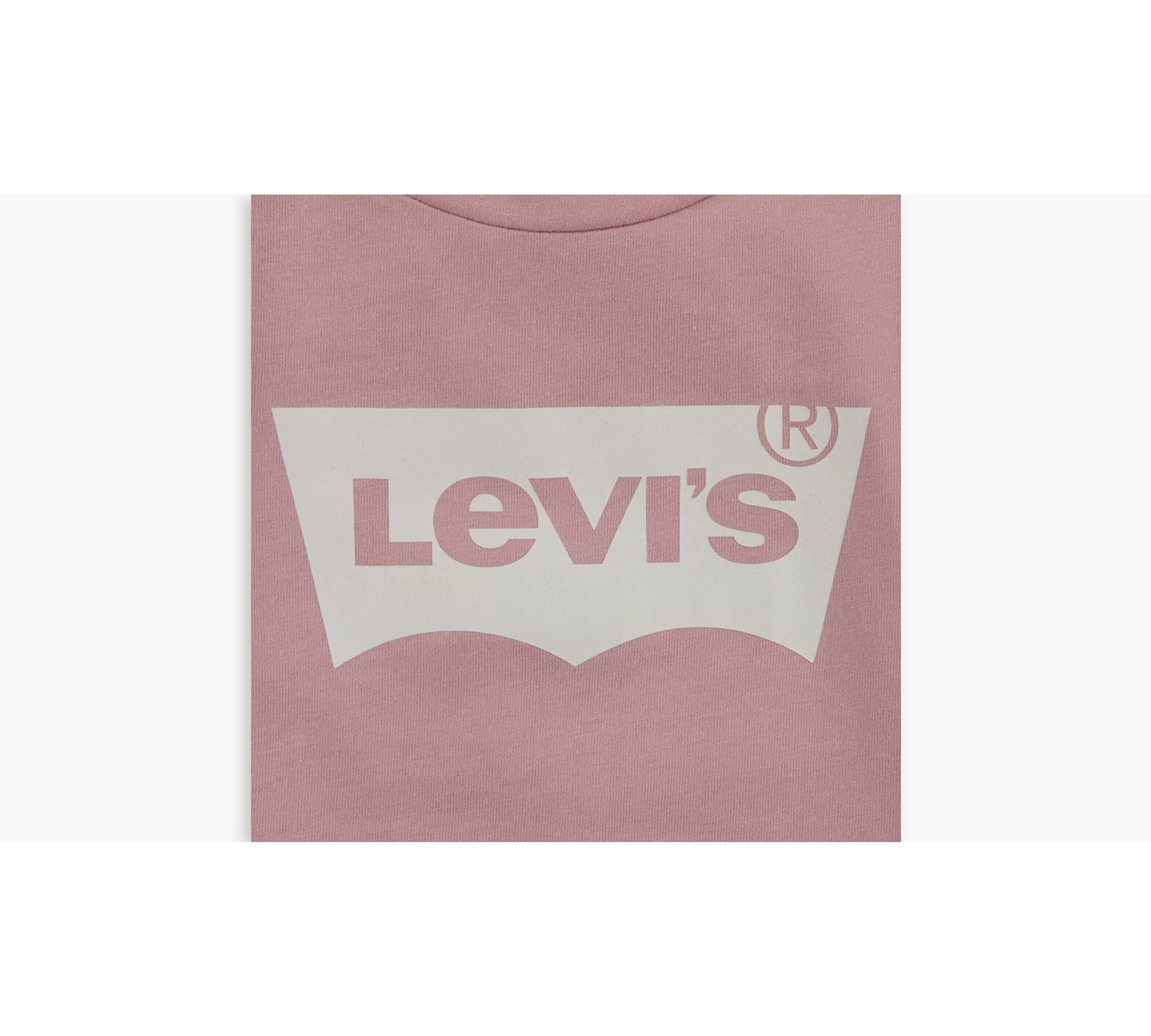 Levi's® Short Sleeve Batwing Baby A-line Tee 12-24m - Pink | Levi's® US