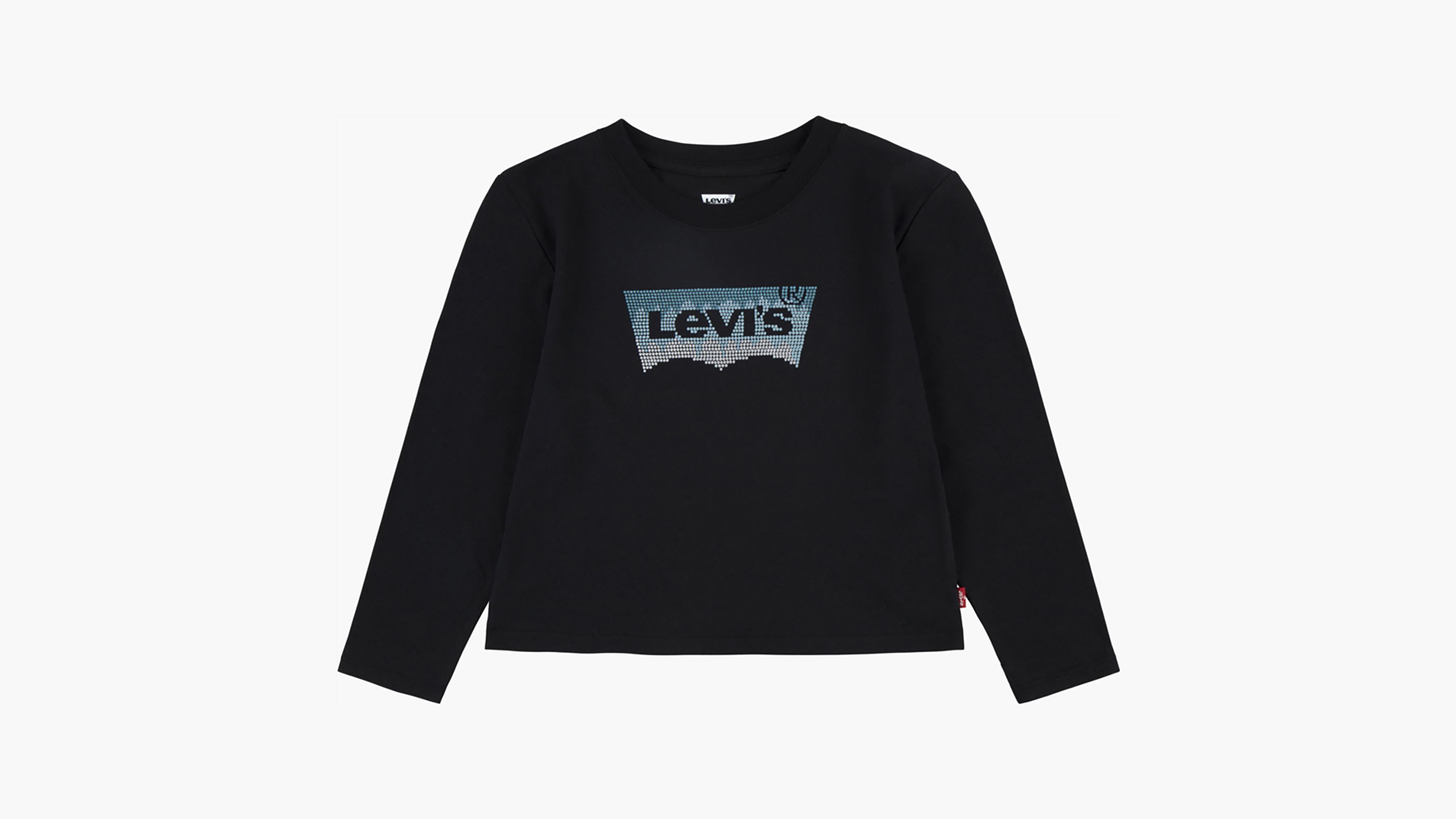 LEVI'S - Women's glitter Batwing logo T-shirt 