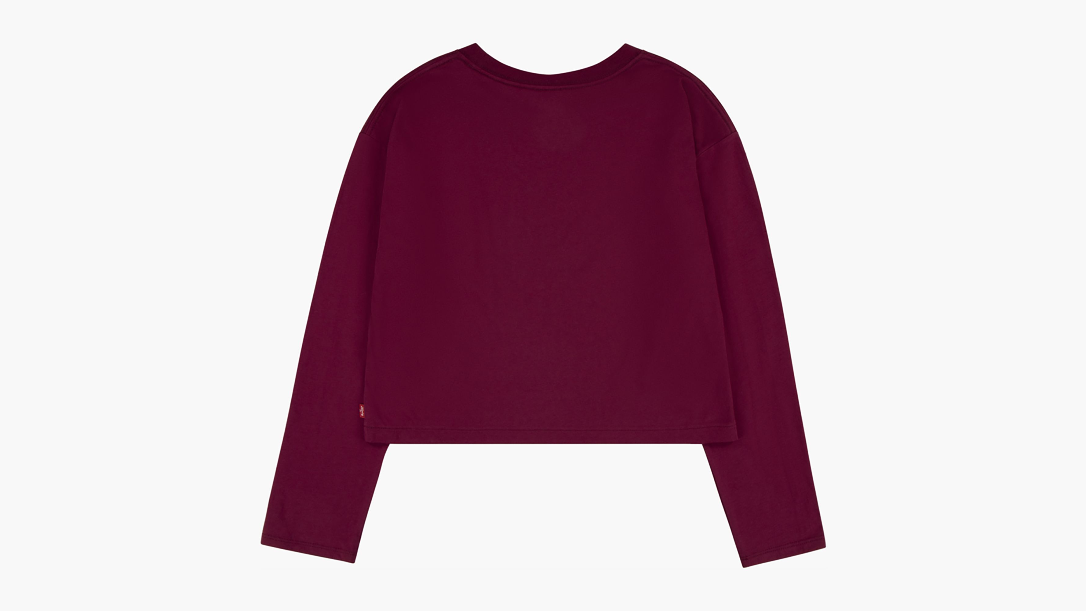 Levi's® Glitter Batwing Logo Long Sleeve T-Shirt Little Girls 4-6x 2