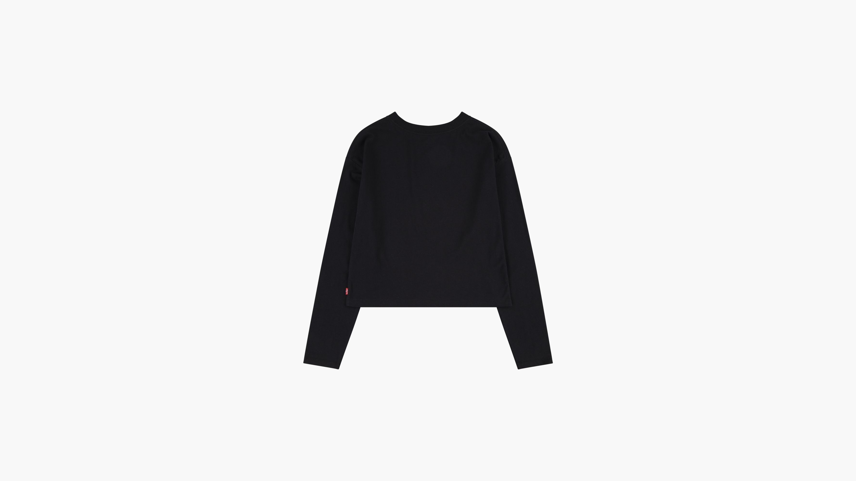 Levi's® Glitter Batwing Logo Long Sleeve T-Shirt Big Girls 7-16 5