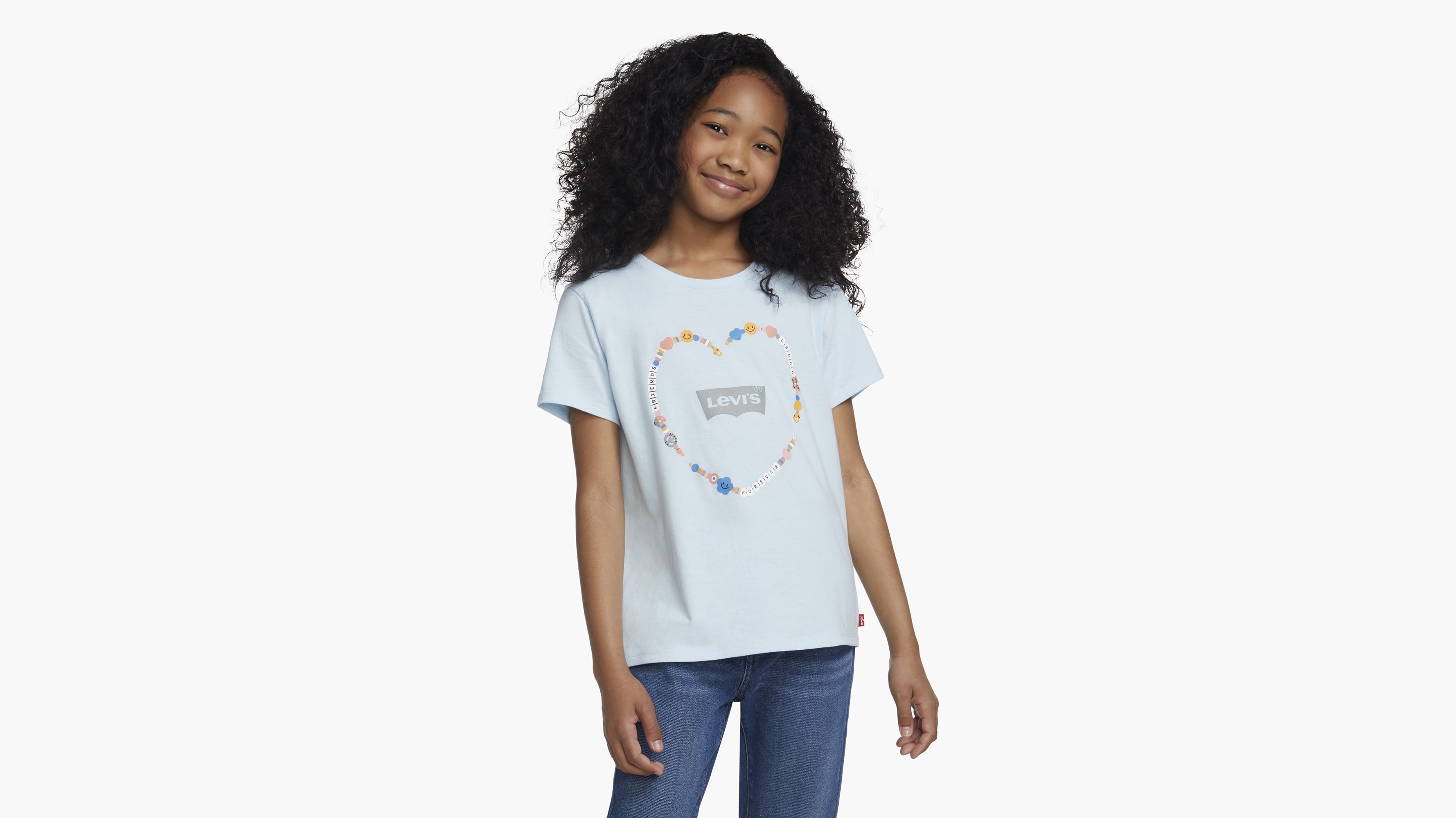 Friendship Bracelet T-Shirt Big Girls 7-16 1