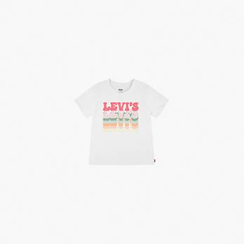 Short Sleeve Retro T-Shirt Big Girls S-XL 1