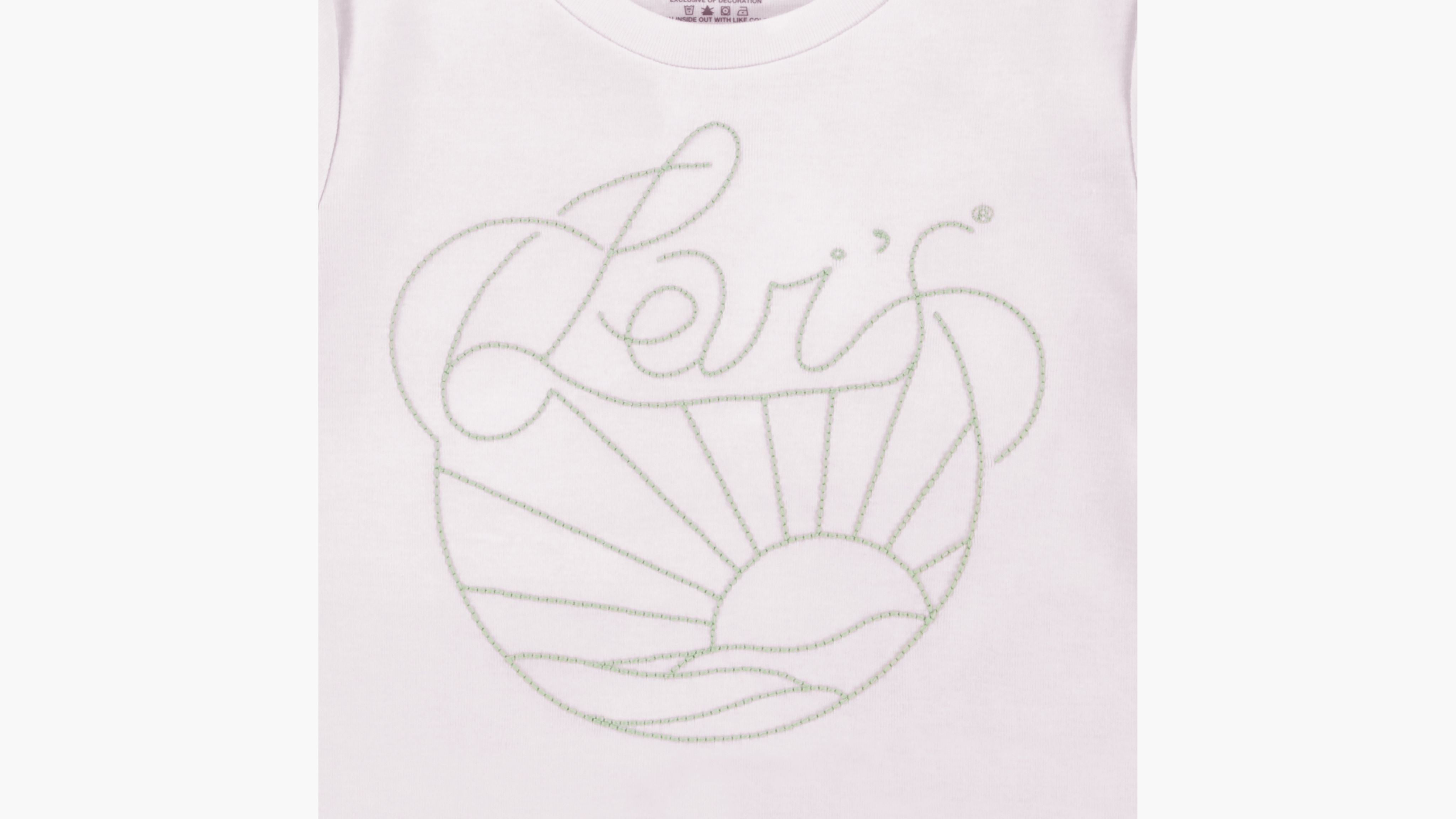 Rib Meet And Greet Tee Big Girls S-XL 4