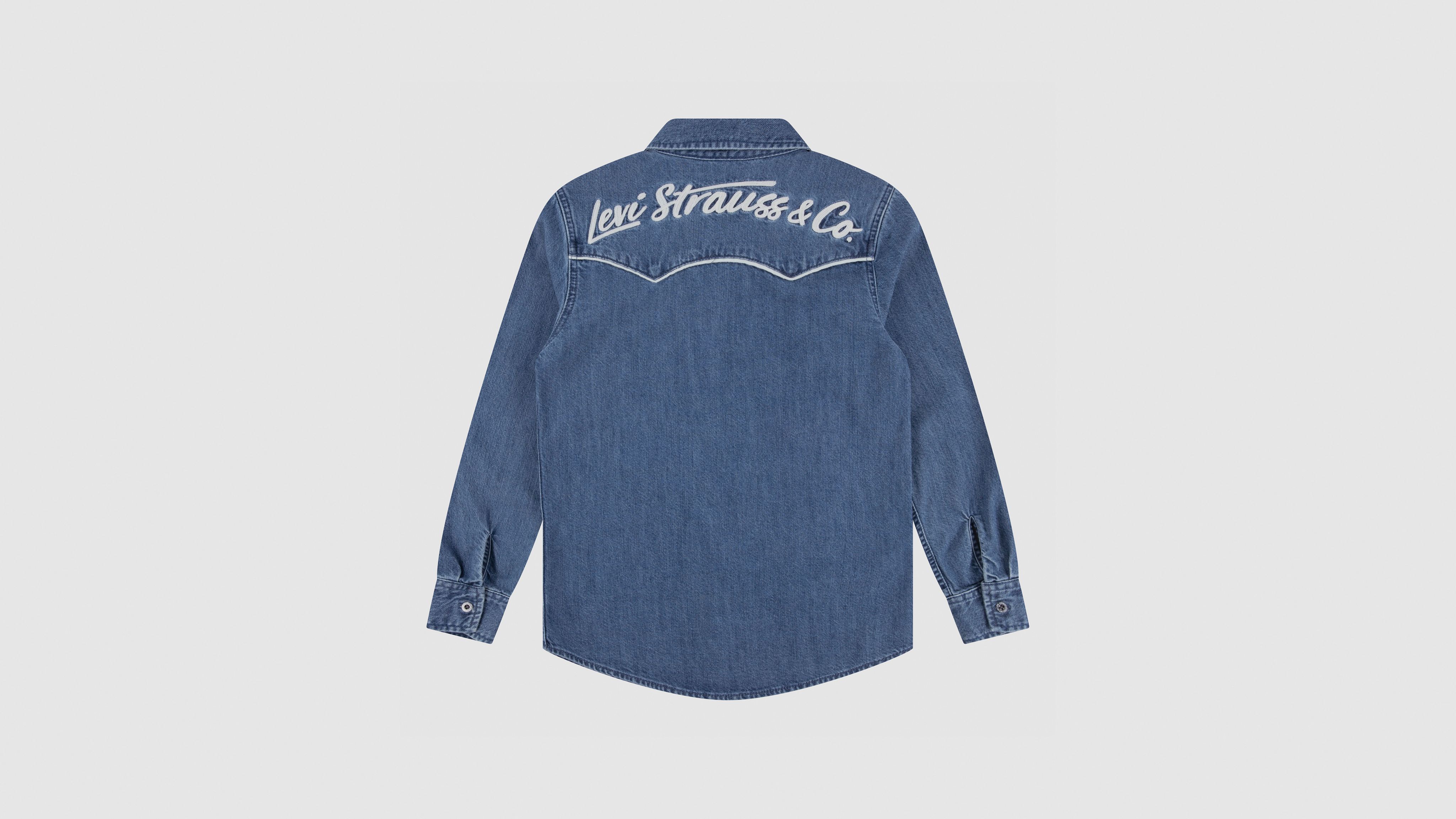 Twofer Ls Western Tee Big Girls S-XL