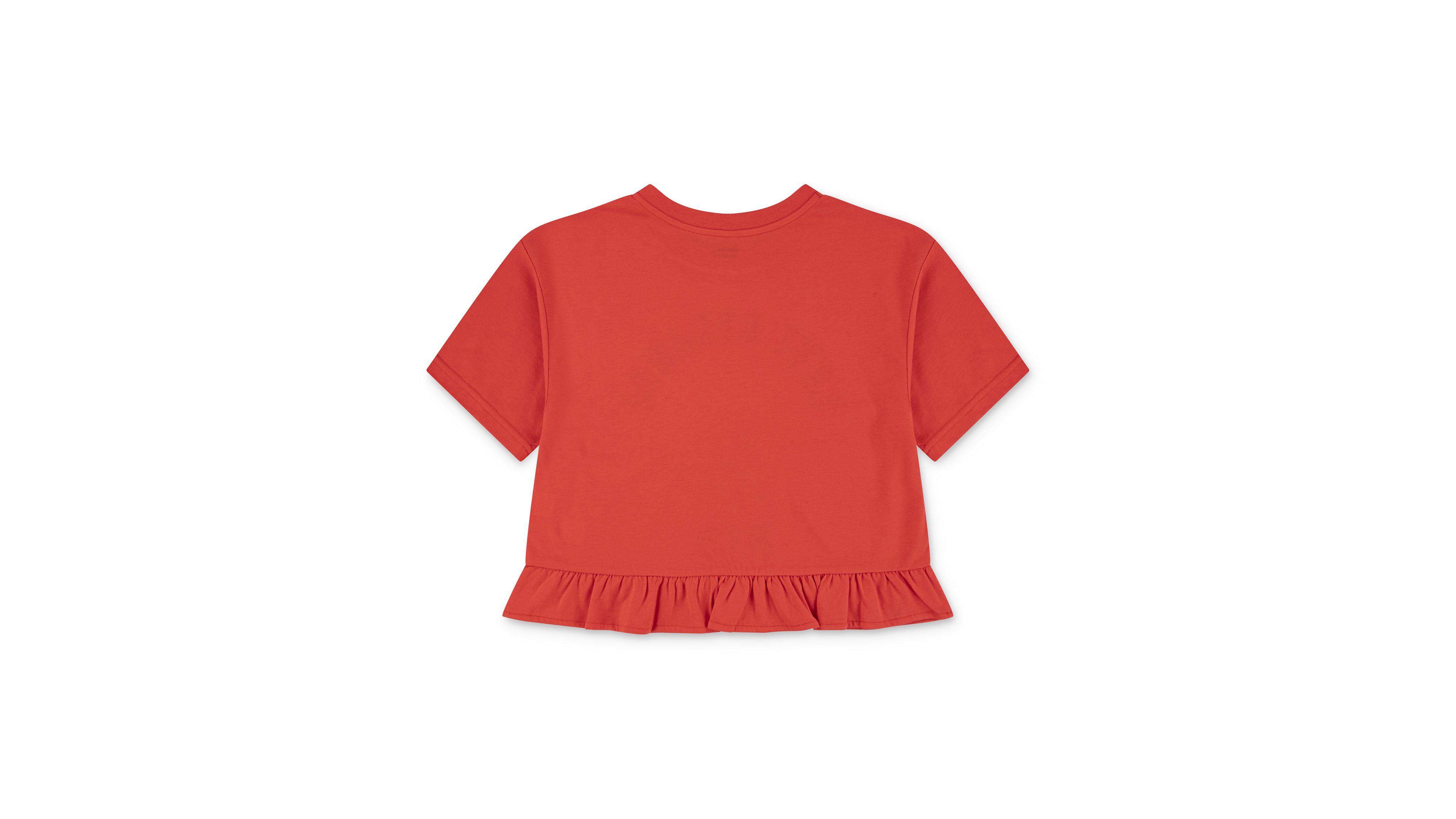 Peplum Top Big Girls S-xl - Red | Levi's® US