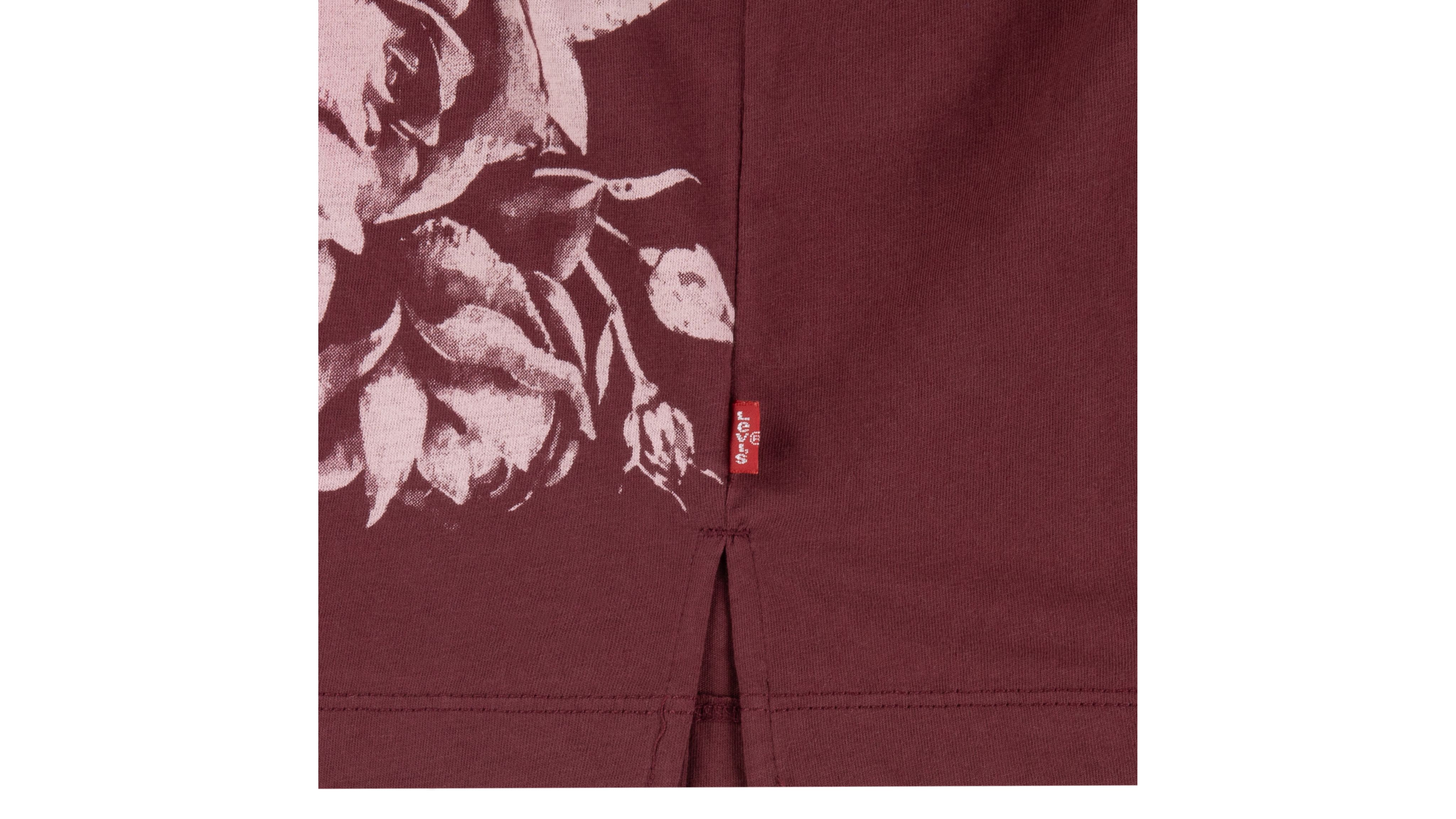 Discharge Print Oversized Tee Big Girls S-XL