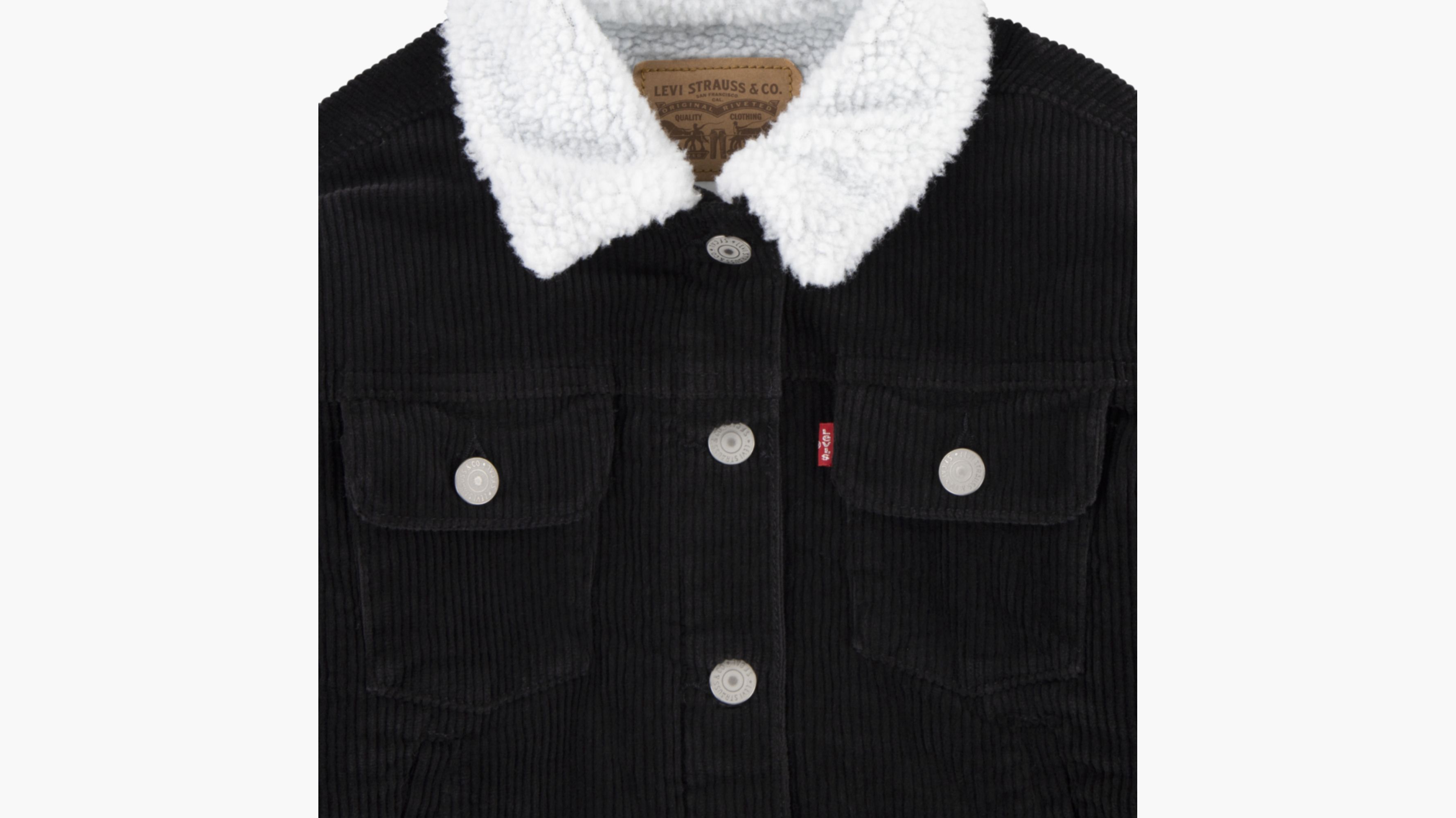 Levi's® Baggy Corduroy Trucker Jacket Big Girls 7-16 4