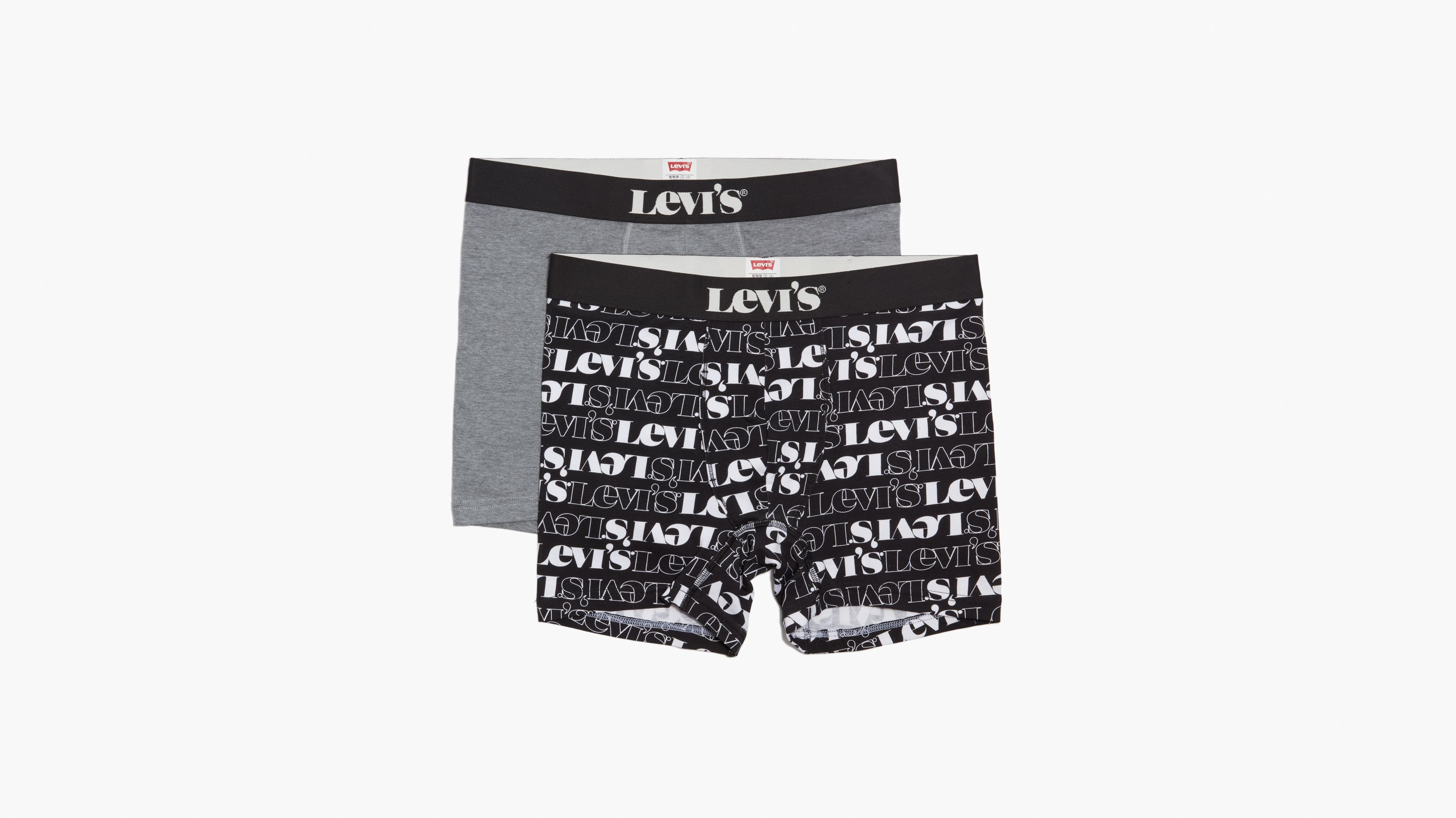 Levi´s ® Vintage Striped YD Boxer 2 Units Black