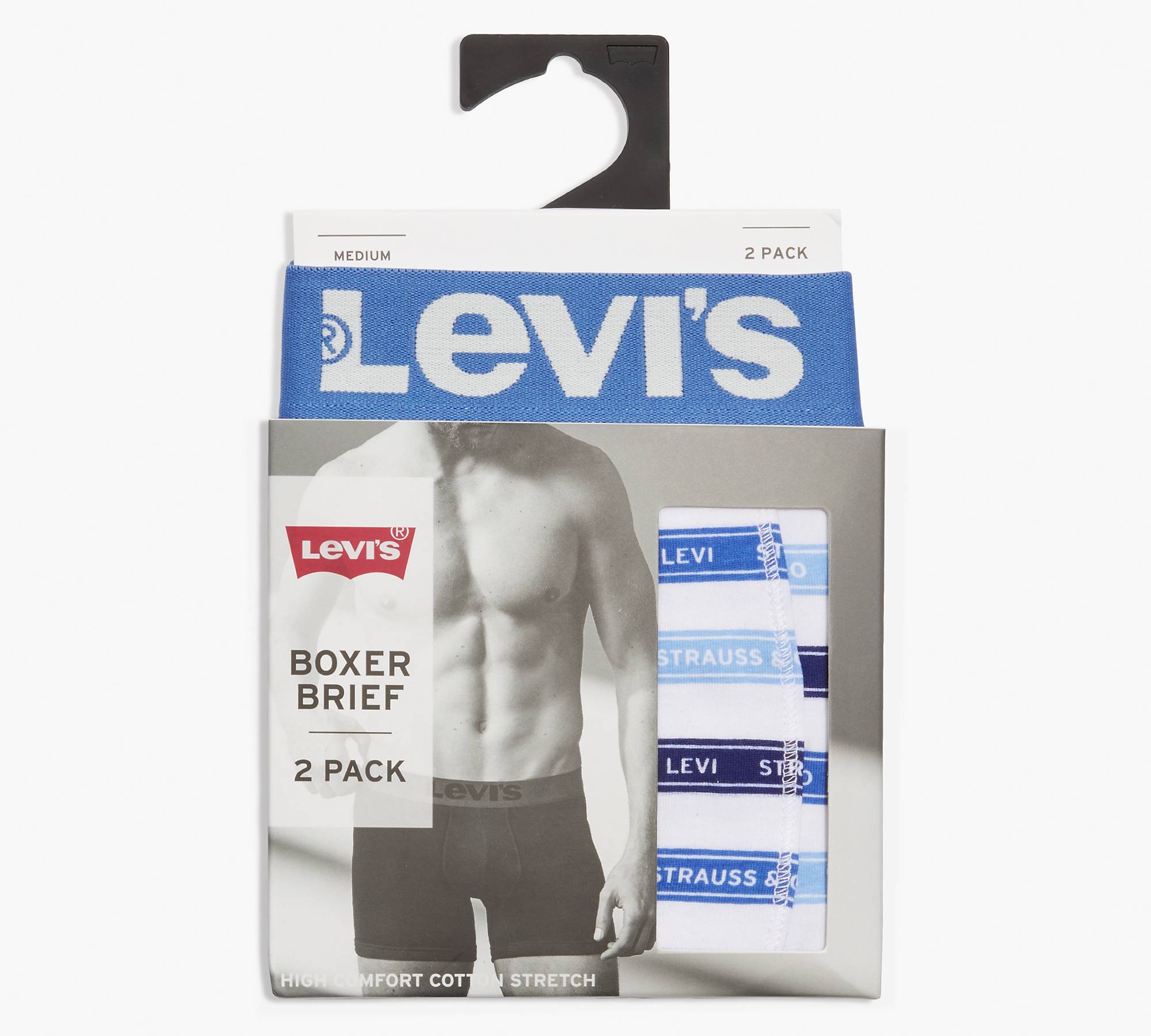 Label Stripe Boxer Brief (2 Pack) - Multi-color | Levi's® US