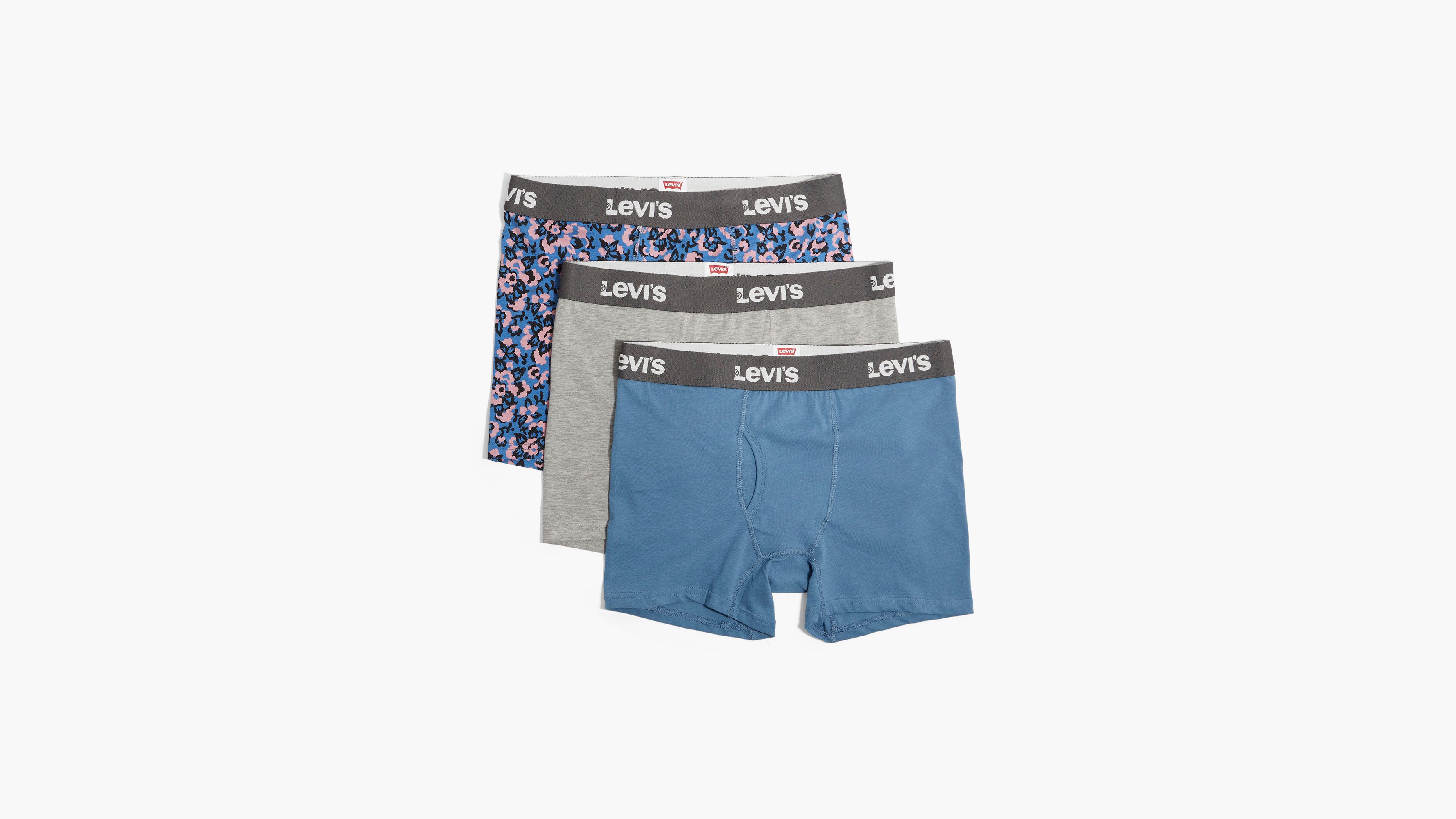 Alfred Floral Boxer Briefs (3 Pack) - Multi-color | Levi's® US