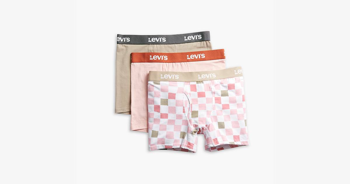 Checkerboard Boxer Briefs (3 Pack) - Multi-color | Levi's® US