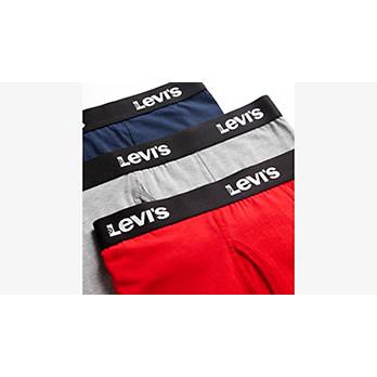 Men's Layer 8 4 Pack Boxer Briefs Performance Stretch Small 28-30