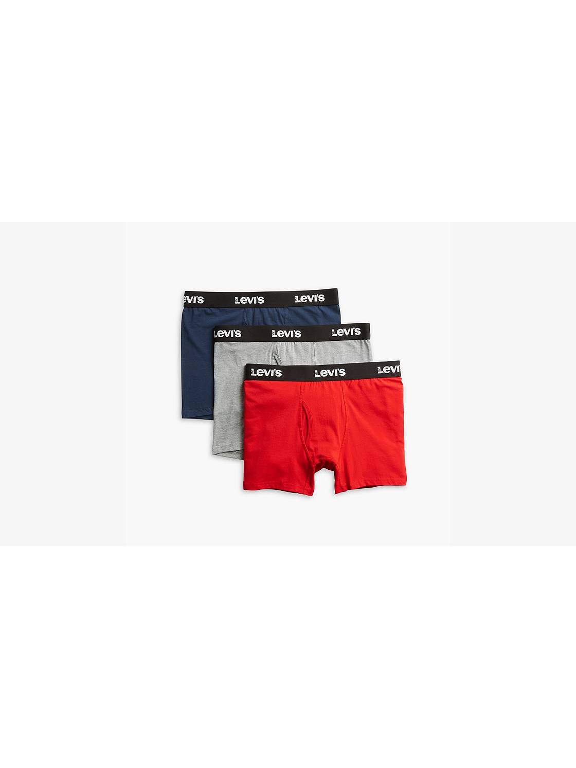 Levi's Mens Boxer Briefs Mens Underwear 6 Pack Breathable Cotton