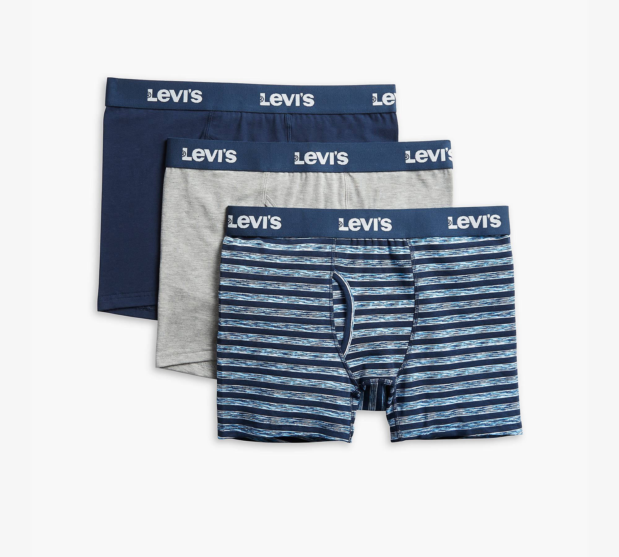 Space Dye Stripe Boxer Brief (3 Pack) - Multi-color | Levi's® US