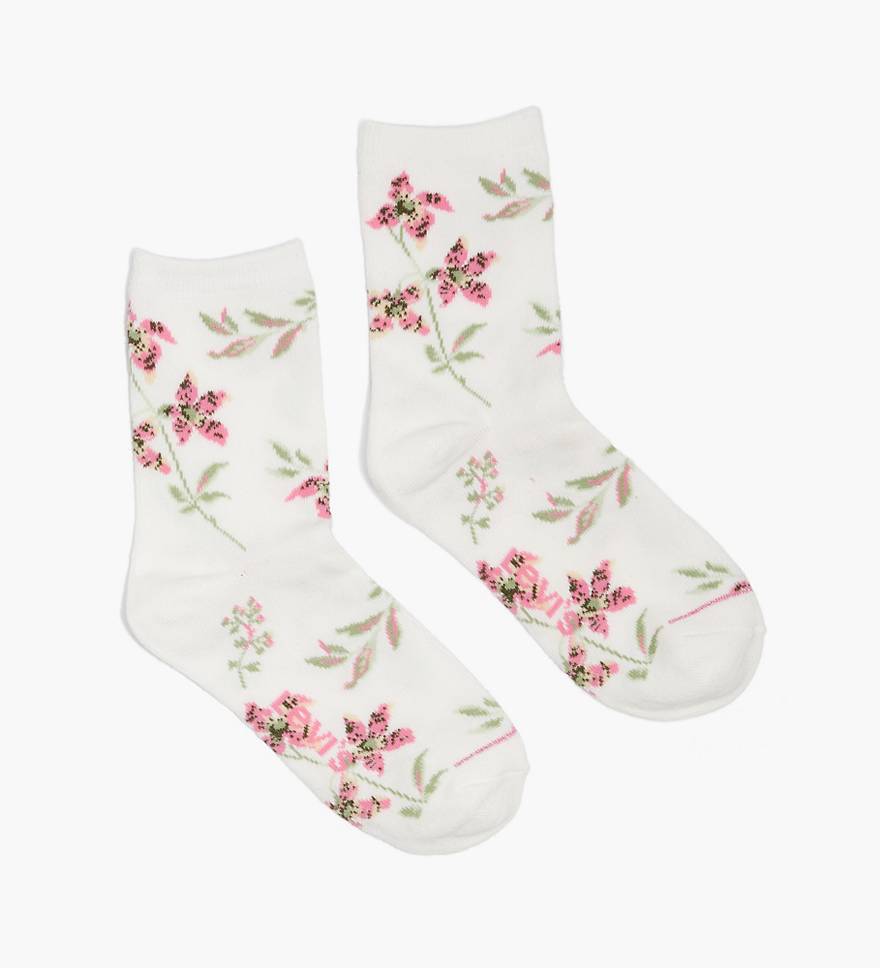 Floral Short Socks 1