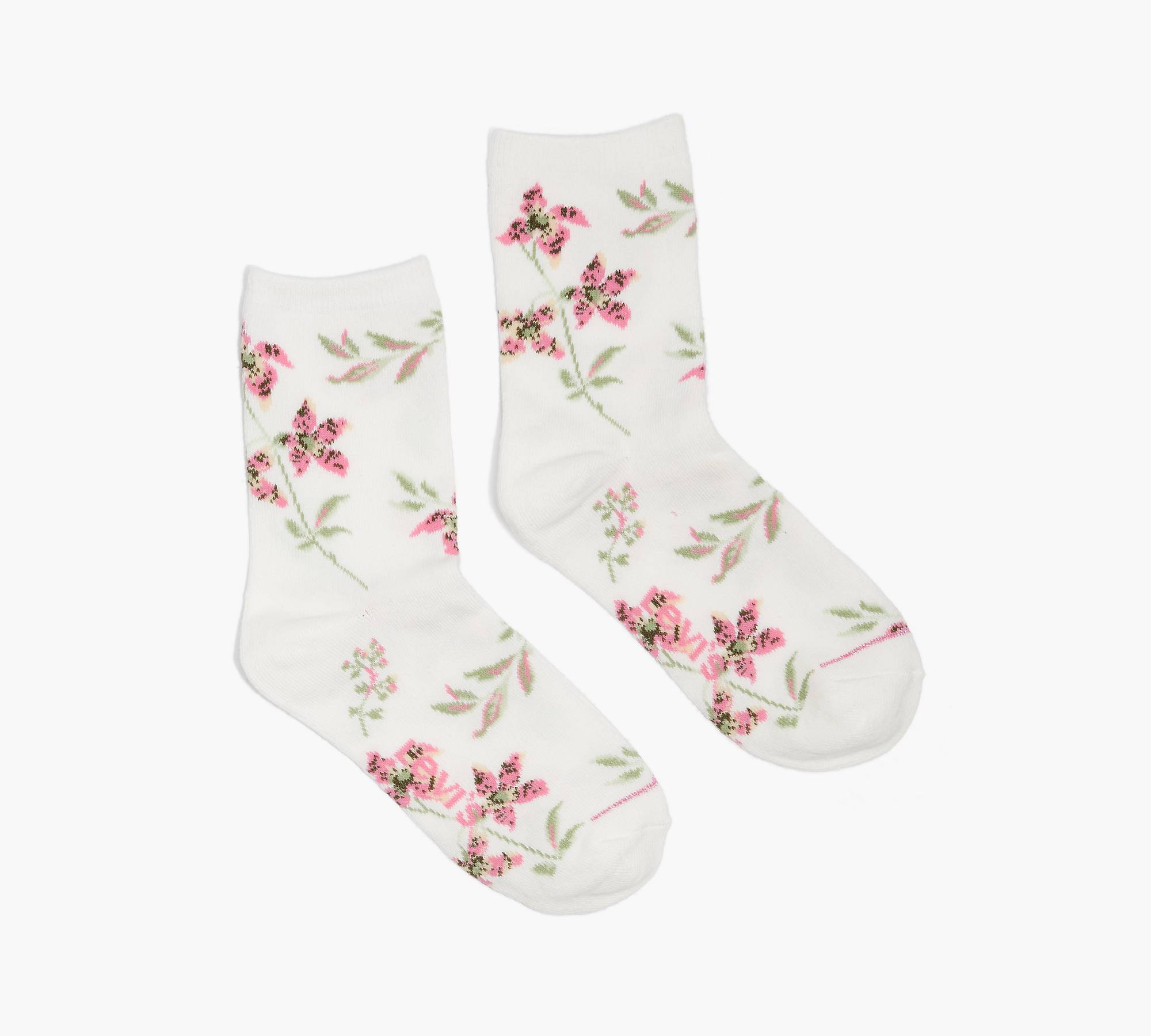 Floral Short Socks 1