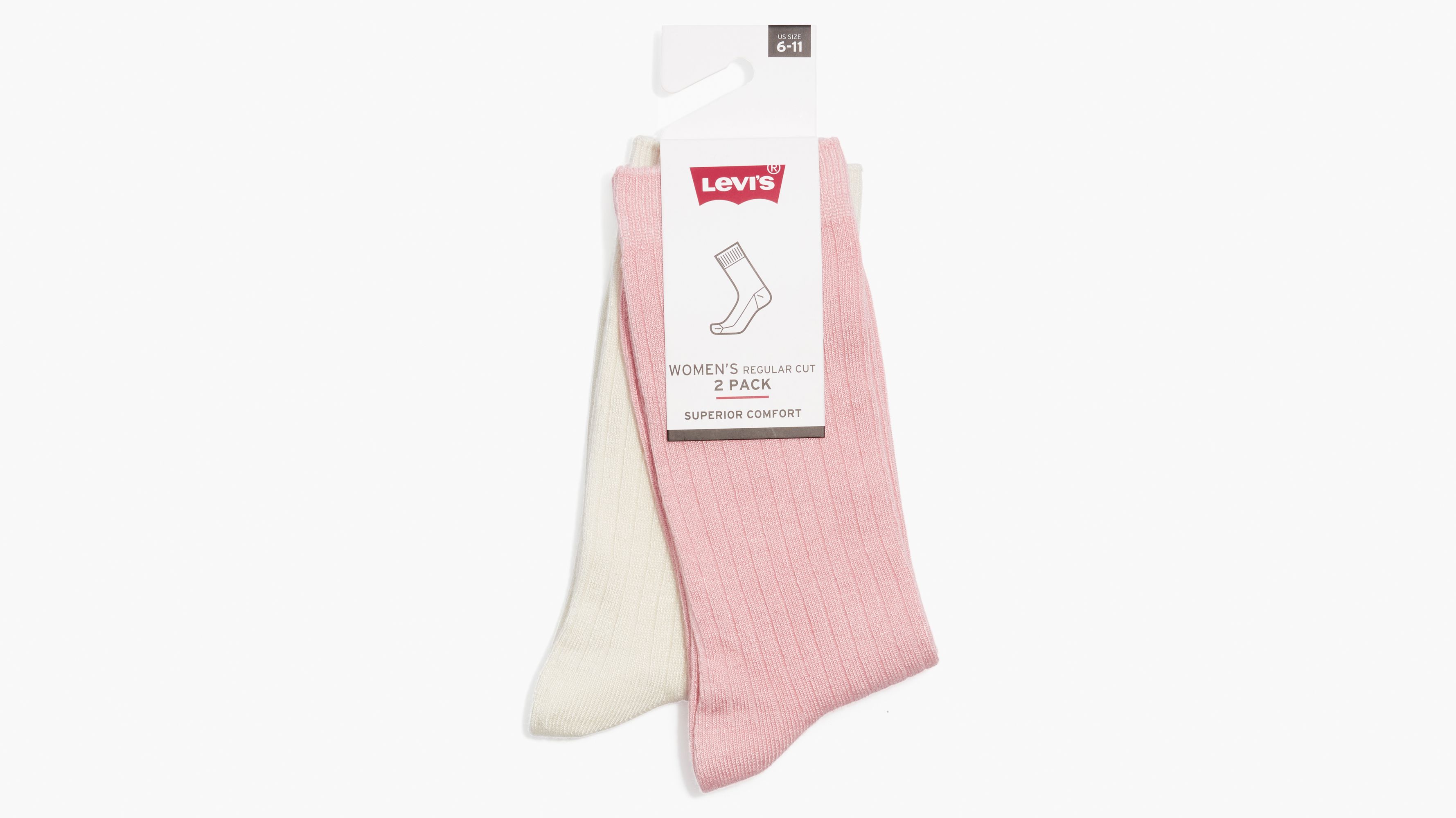 Ribbed Socks (2 Pack) 5