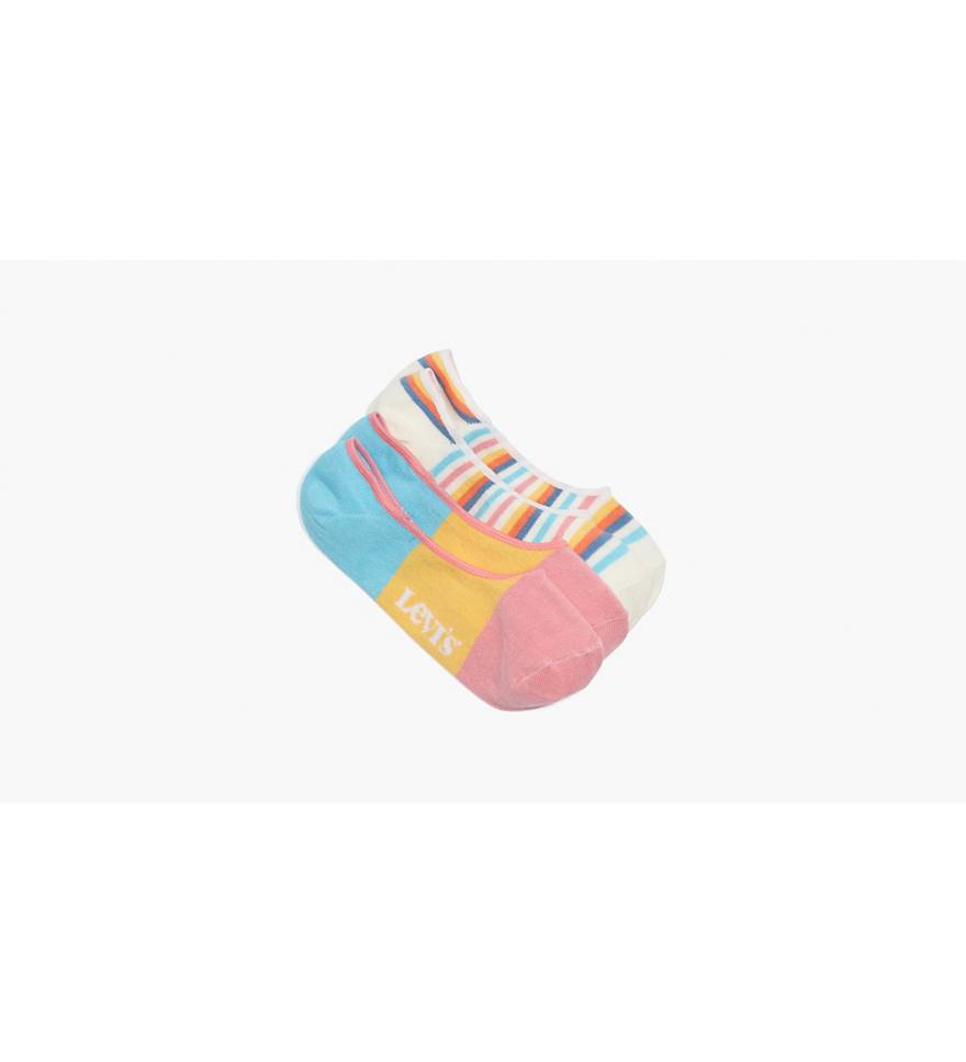 No Show Socks (2 Pack) - Multi-color | Levi's® US