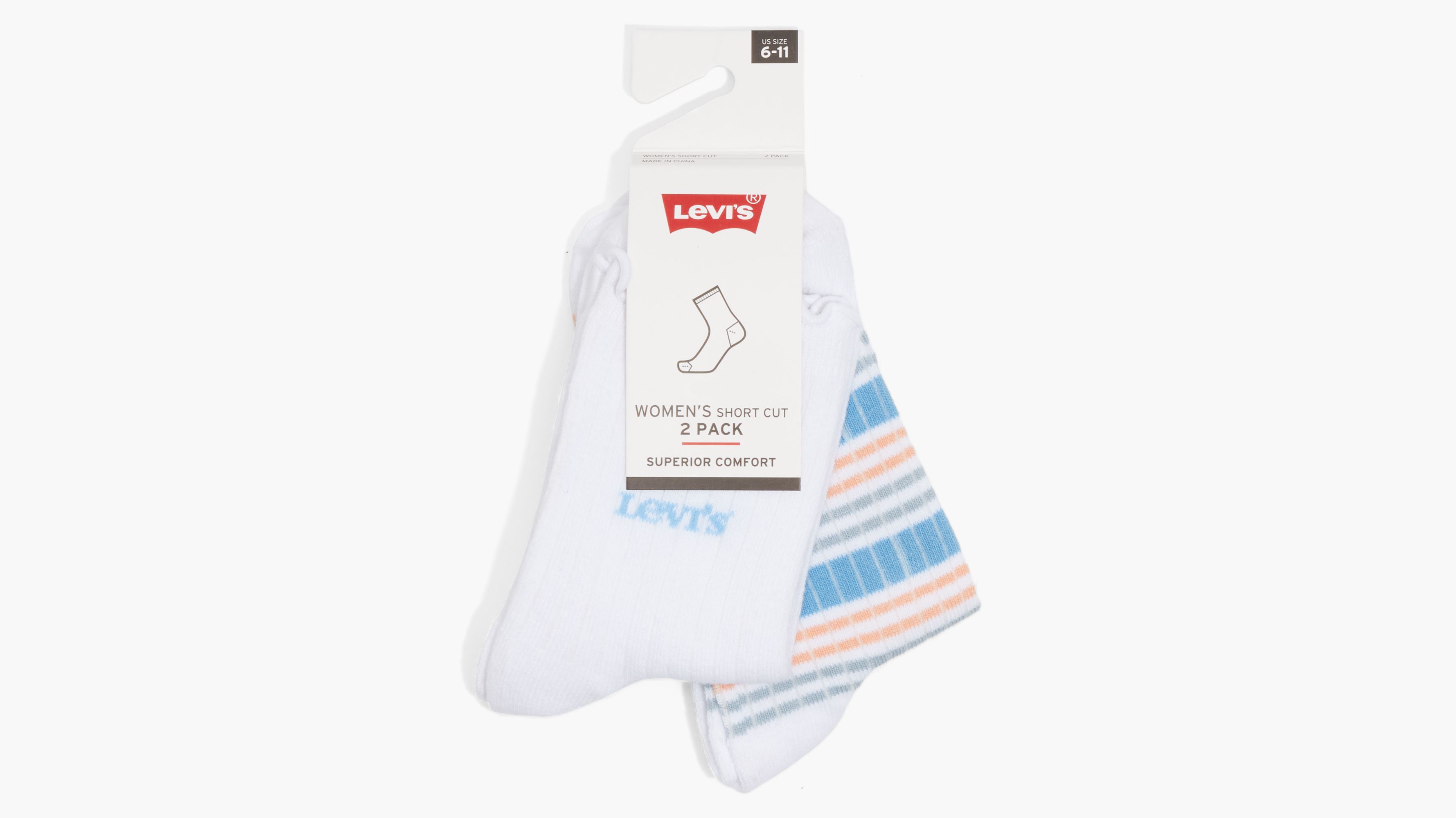 Lettuce Trim Short Cut Socks (2 Pack) 5