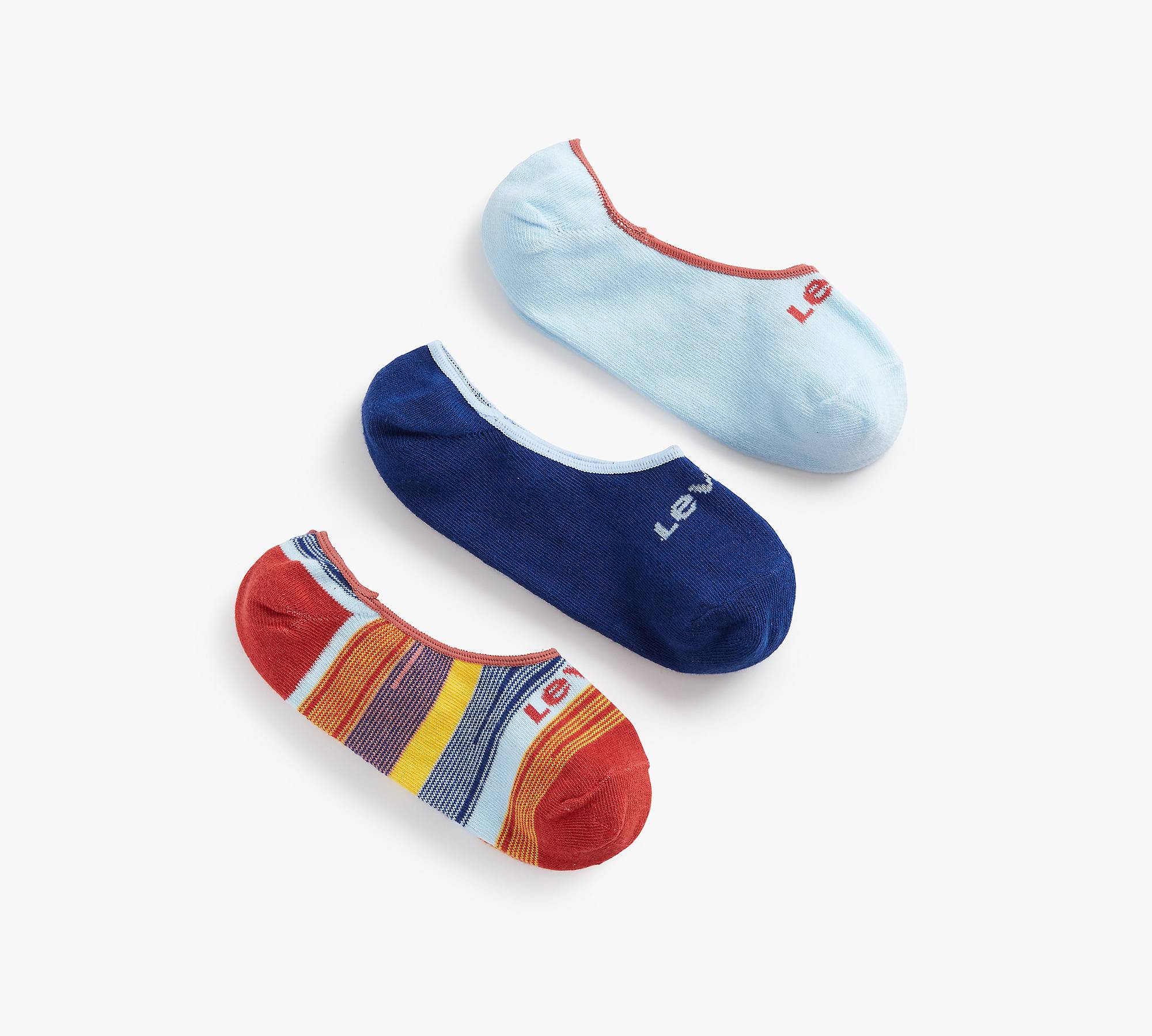 Space Dye Footie Socks (3 Pack) - Multi-color | Levi's® US