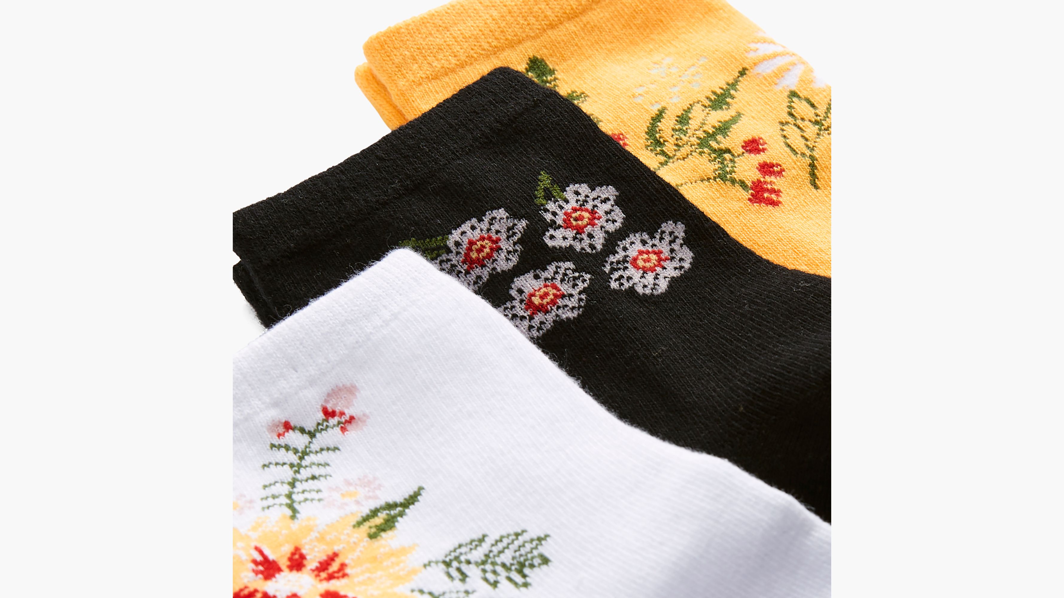 Flower Field Short Socks
