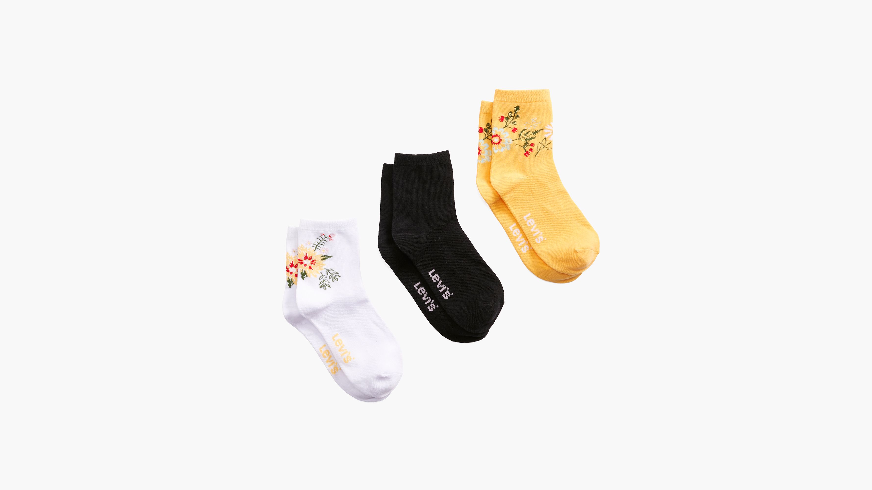 Flower Field Short Socks