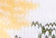 White, Golden Haze & Caviar - Multi-Color - Flower Field Short Socks
