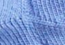 White, Blue Yonder & Heather Grey - Multi-Color - Cable Knit Short Socks
