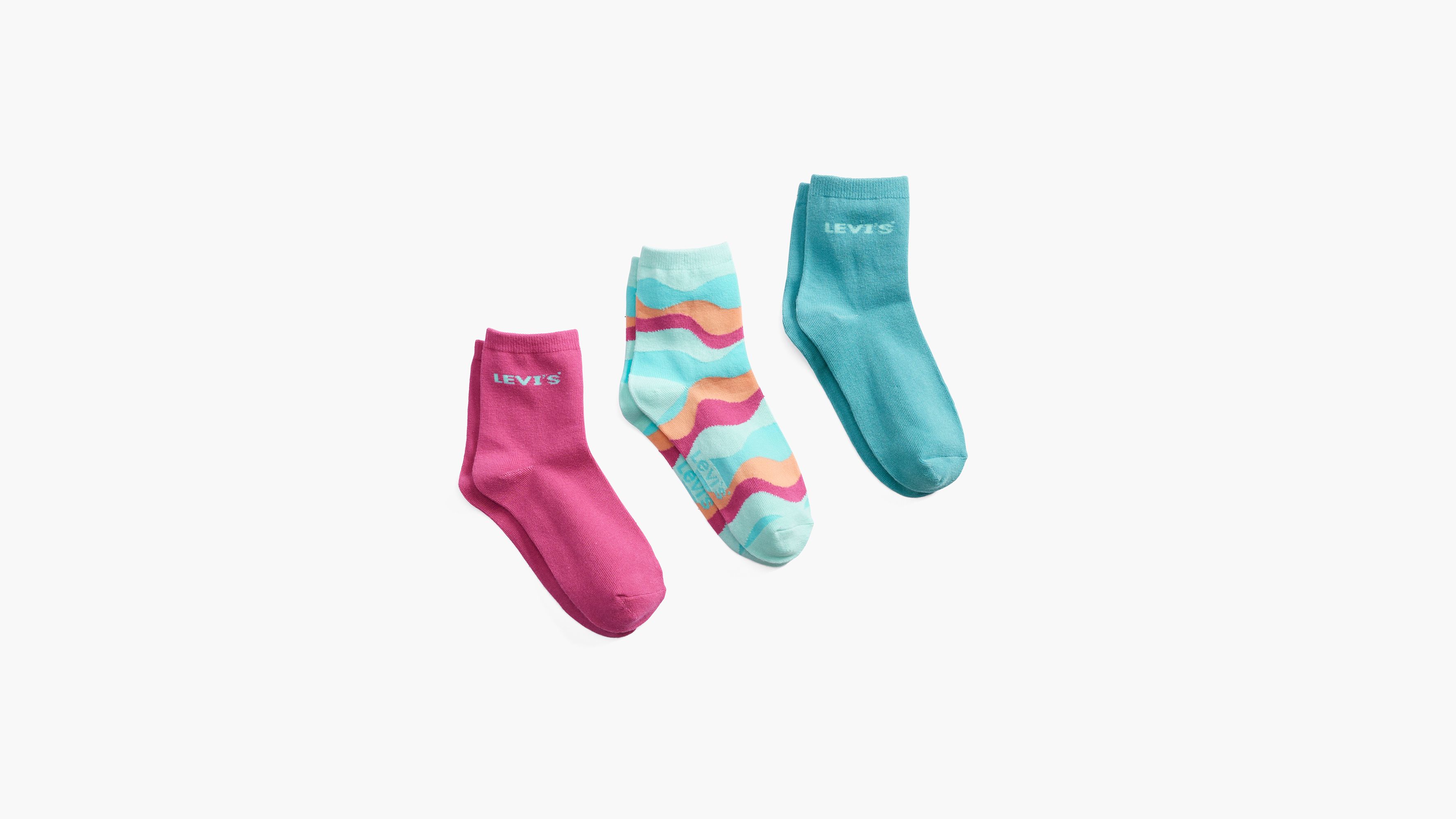 Coastal Wave Short Socks