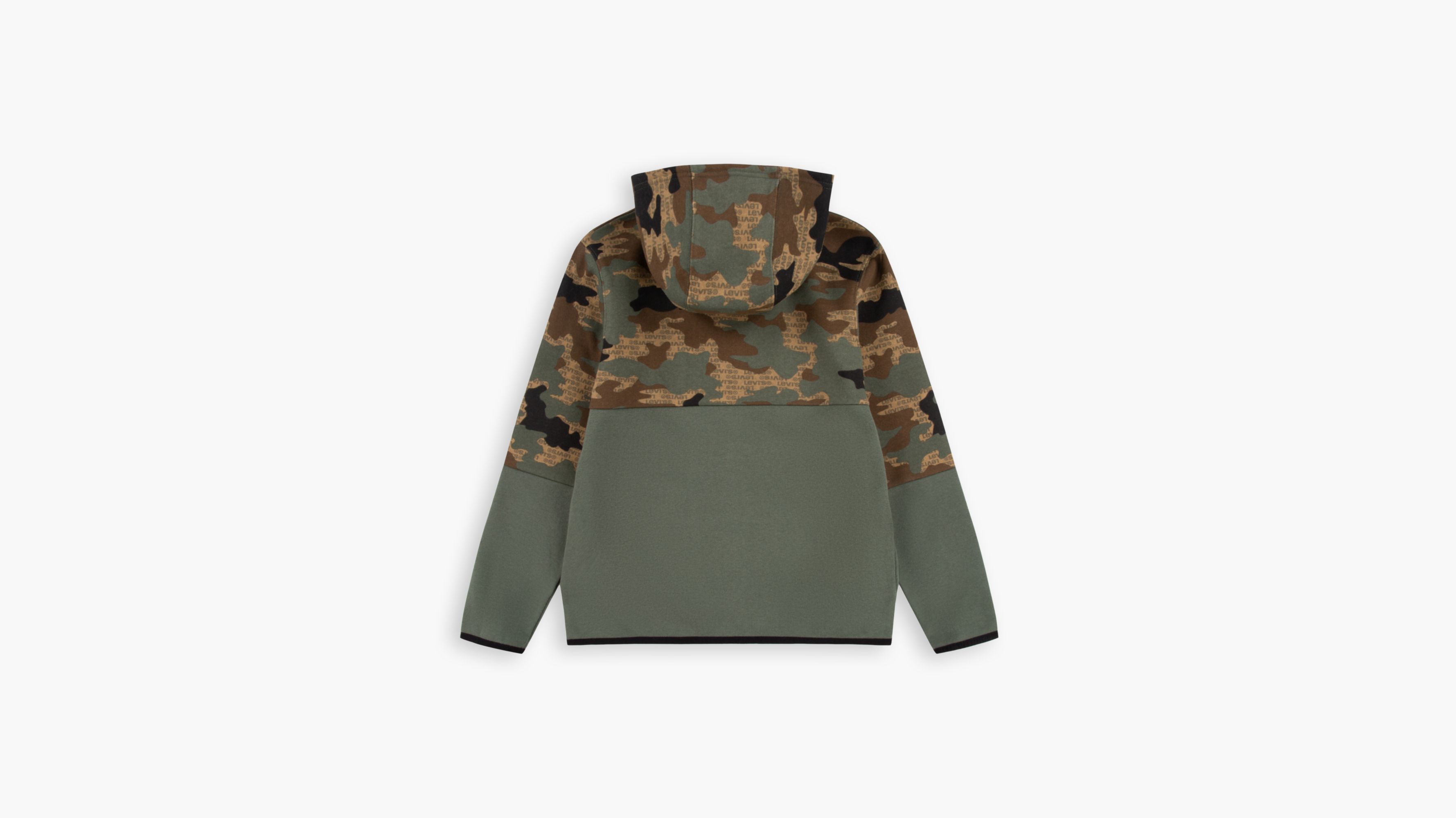 Levi best sale camo sweatshirt