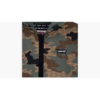 Levi's® Camo Colorblocked Zip Up Big Boys Hoodie S-XL 3