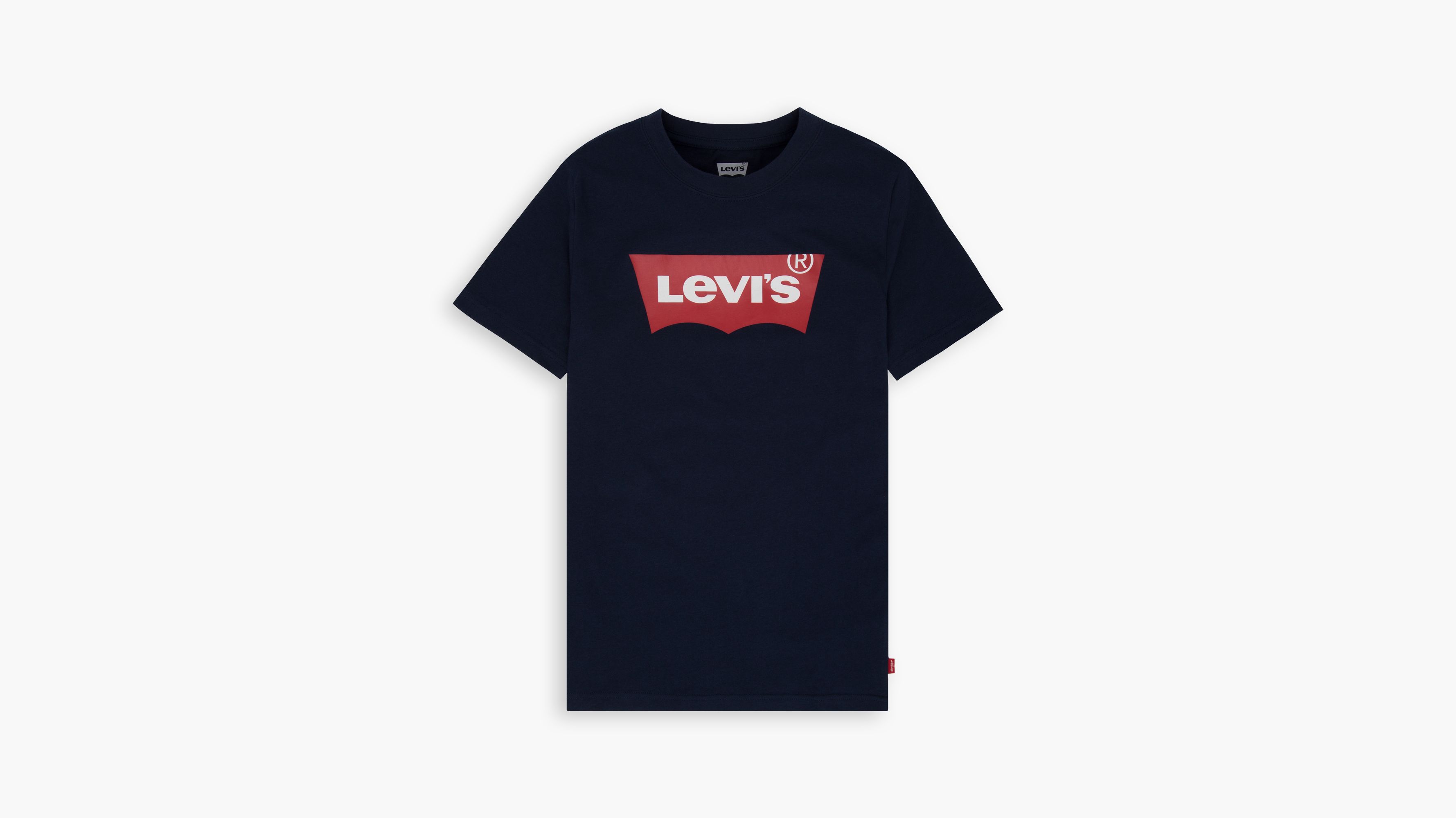 levis blue and red t shirt