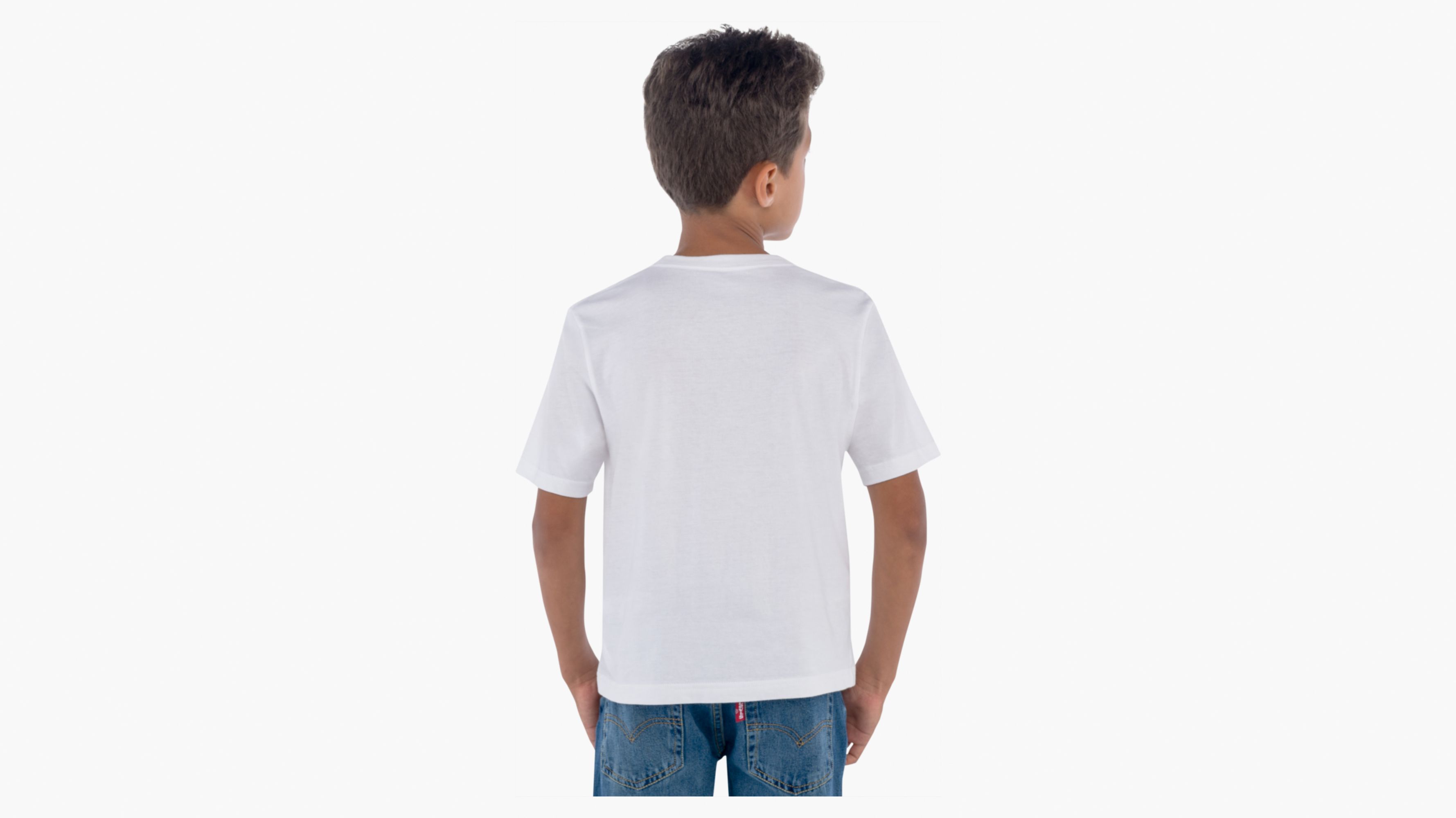 Levi's® Logo T-shirt Big Boys S-xl - White | Levi's® US