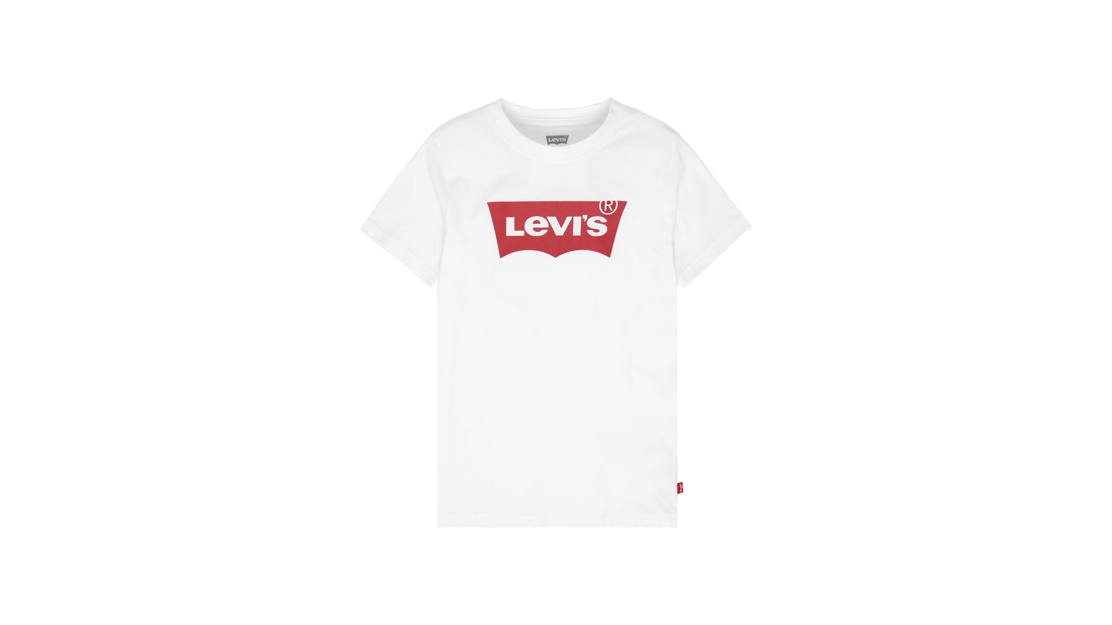 Levi s Logo T shirt Big Boys S xl White Levi s US