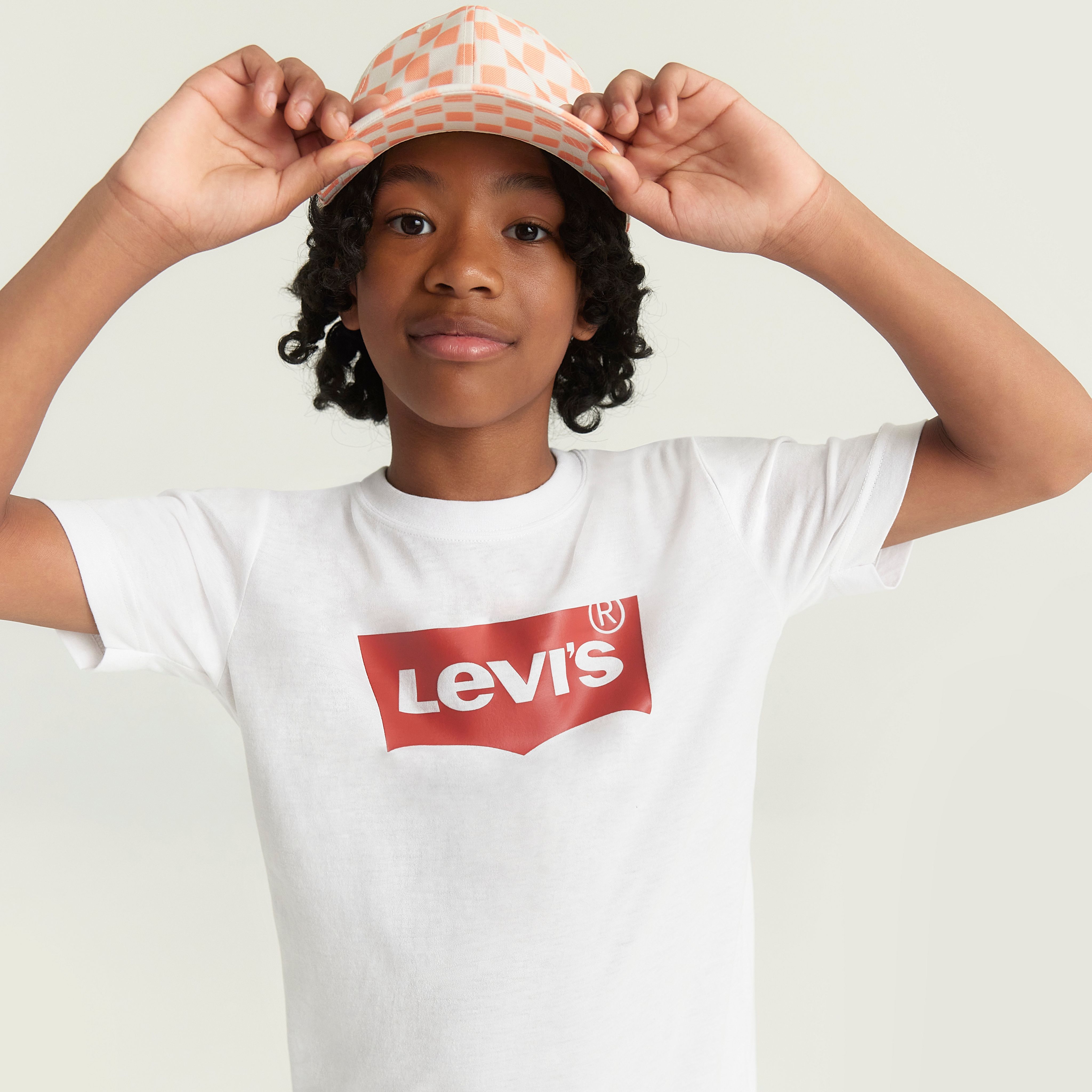 Levi's® Logo T-shirt Big Boys S-xl - White | Levi's® US