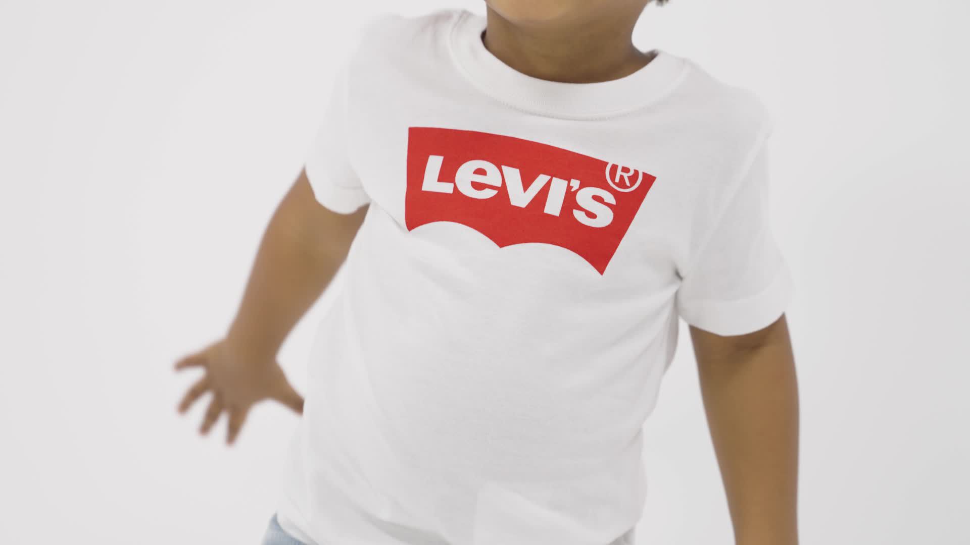 Toddler levis sale t shirt